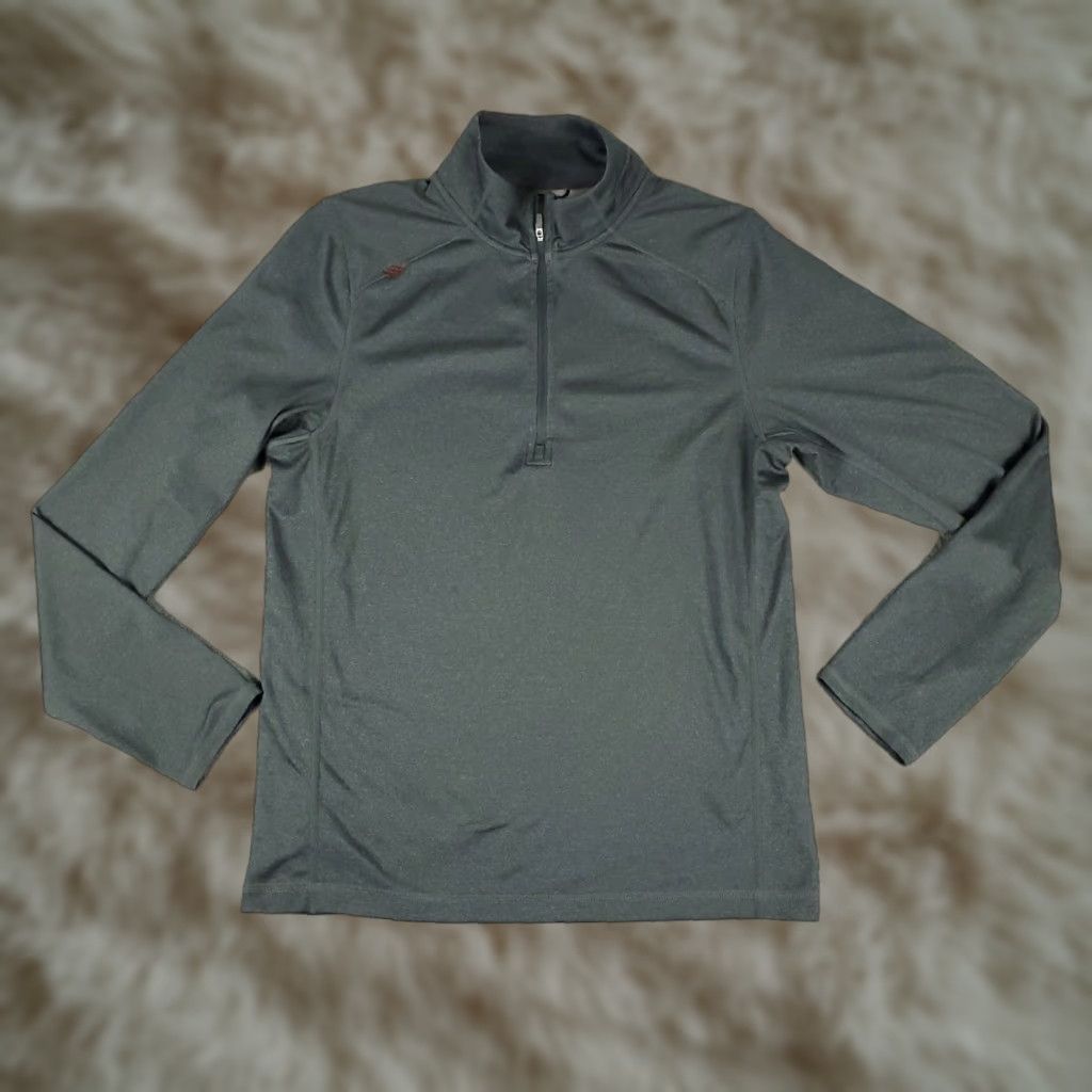 Rhone Rhone Mens Medium Gray Lightweight 1/4 Zip Up Pullover Sweater Shirt Size US M / EU 48-50 / 2 - 1 Thumbnail