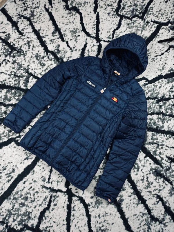 Ellesse Ellesse navy blue down jacket 36 S Size S / US 4 / IT 40 - 2 Thumbnail