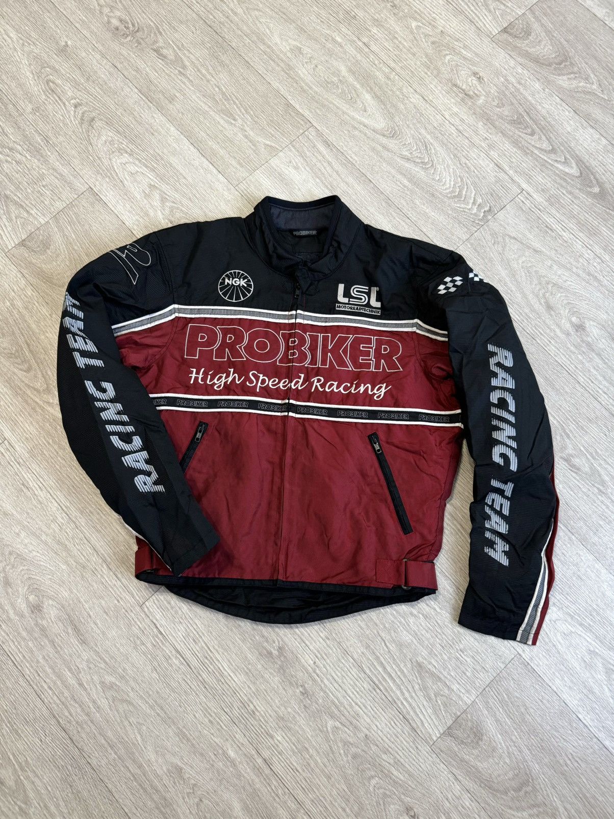 Vintage 🔷Vintage Probiker Race High Speed Bomber Jacket🔷 Size US L / EU 52-54 / 3 - 1 Thumbnail