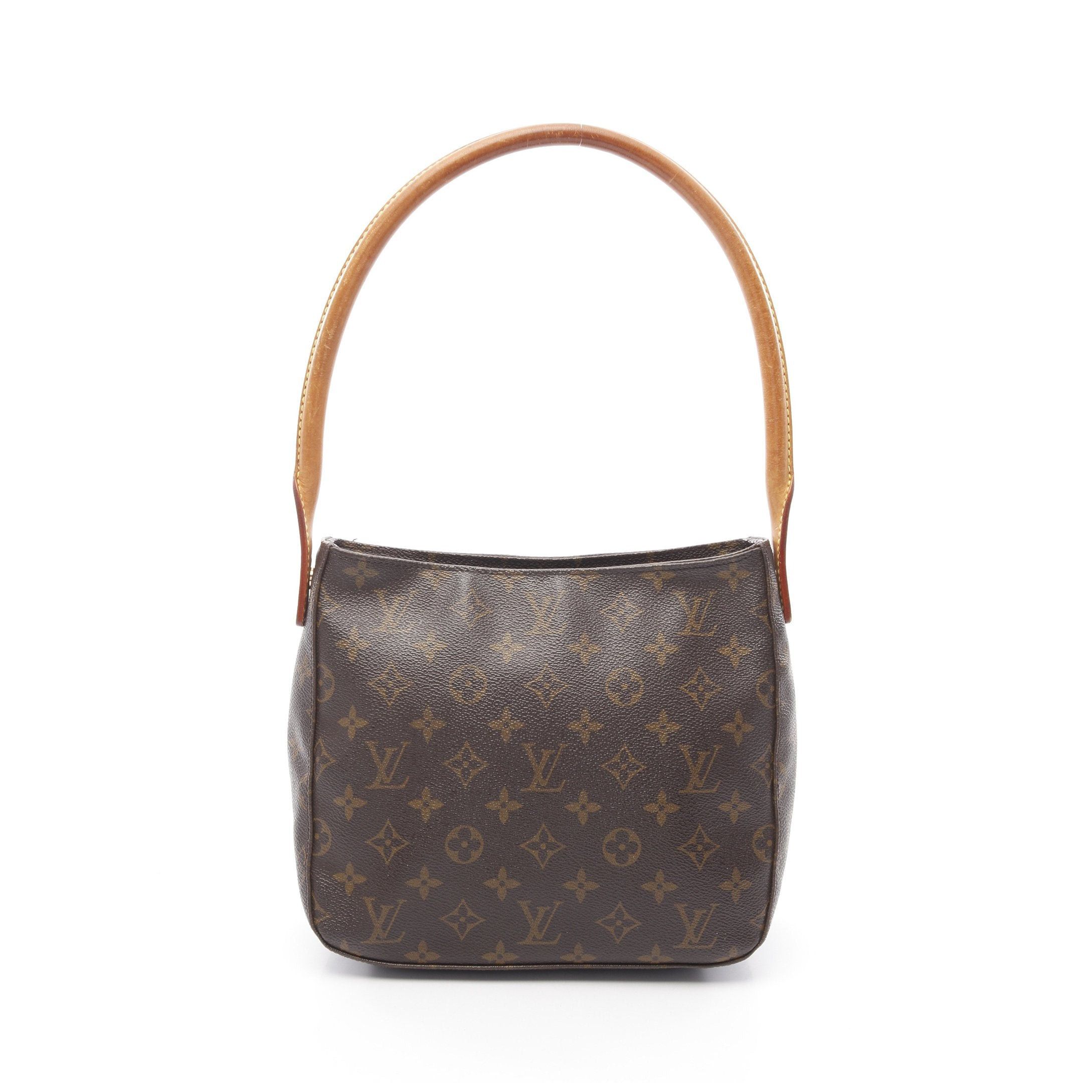 Louis Vuitton Louis Vuitton Looping Mm Monogram Shoulder Bag Leather Brown Size ONE SIZE - 1 Thumbnail