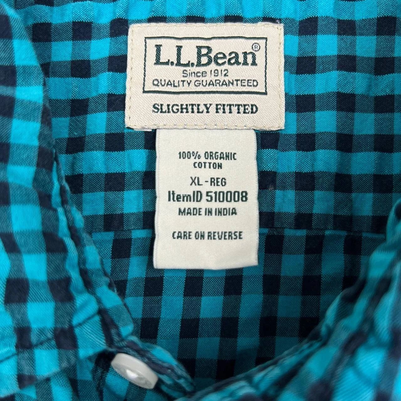 L.L. Bean L.L. Bean Button Up Shirt Men Flannel Plaid Cotton XL Size US XL / EU 56 / 4 - 5 Thumbnail