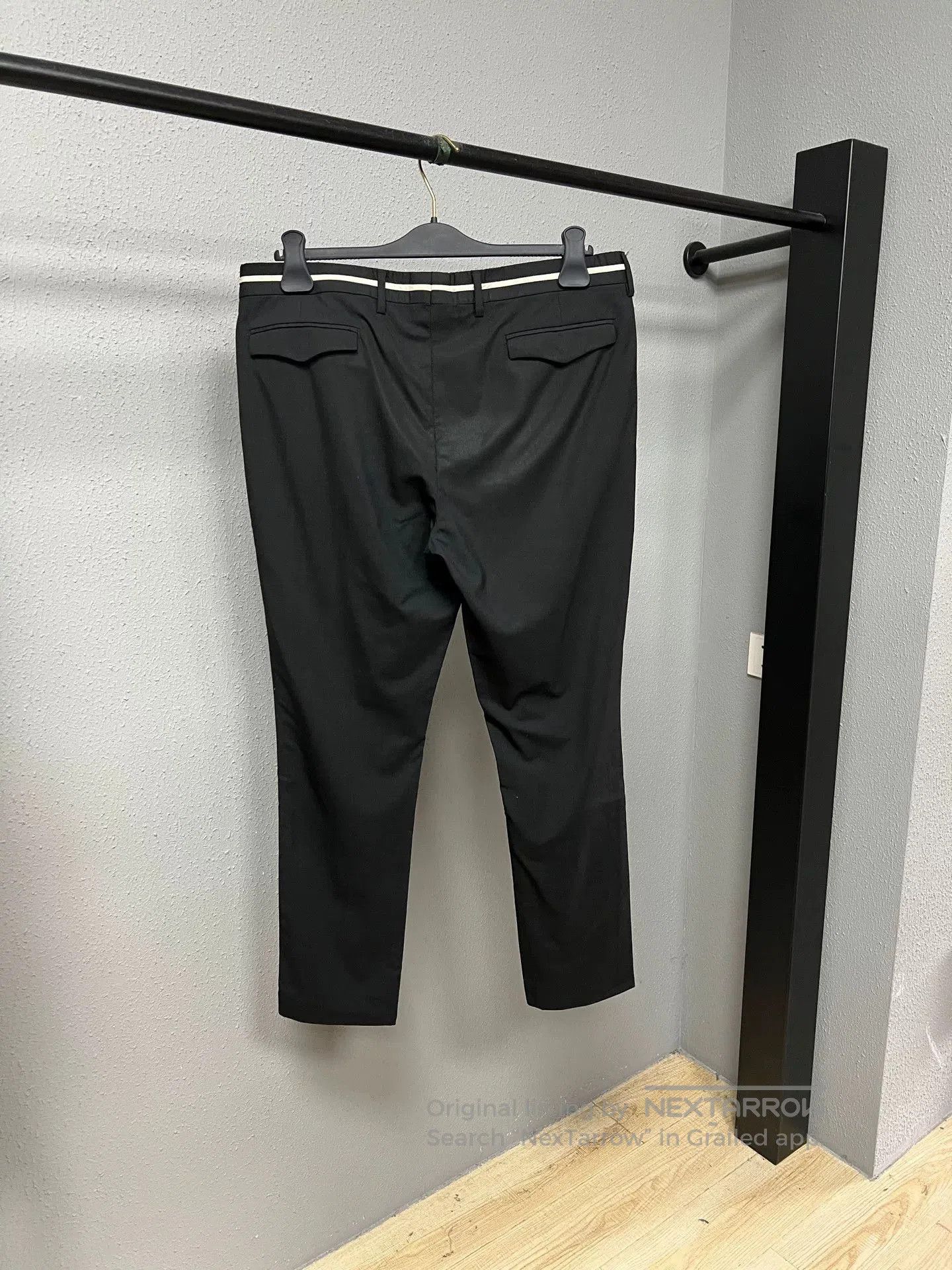 Dior sleek black Dior tailored pants. Size US 40 / EU 56 - 2 Thumbnail