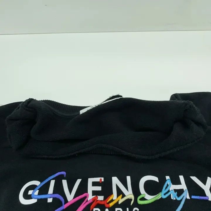 Givenchy Givenchy Givenchy Black Logo Long Sleeve Sweatshirt -2507 Size US S / EU 44-46 / 1 - 6 Thumbnail