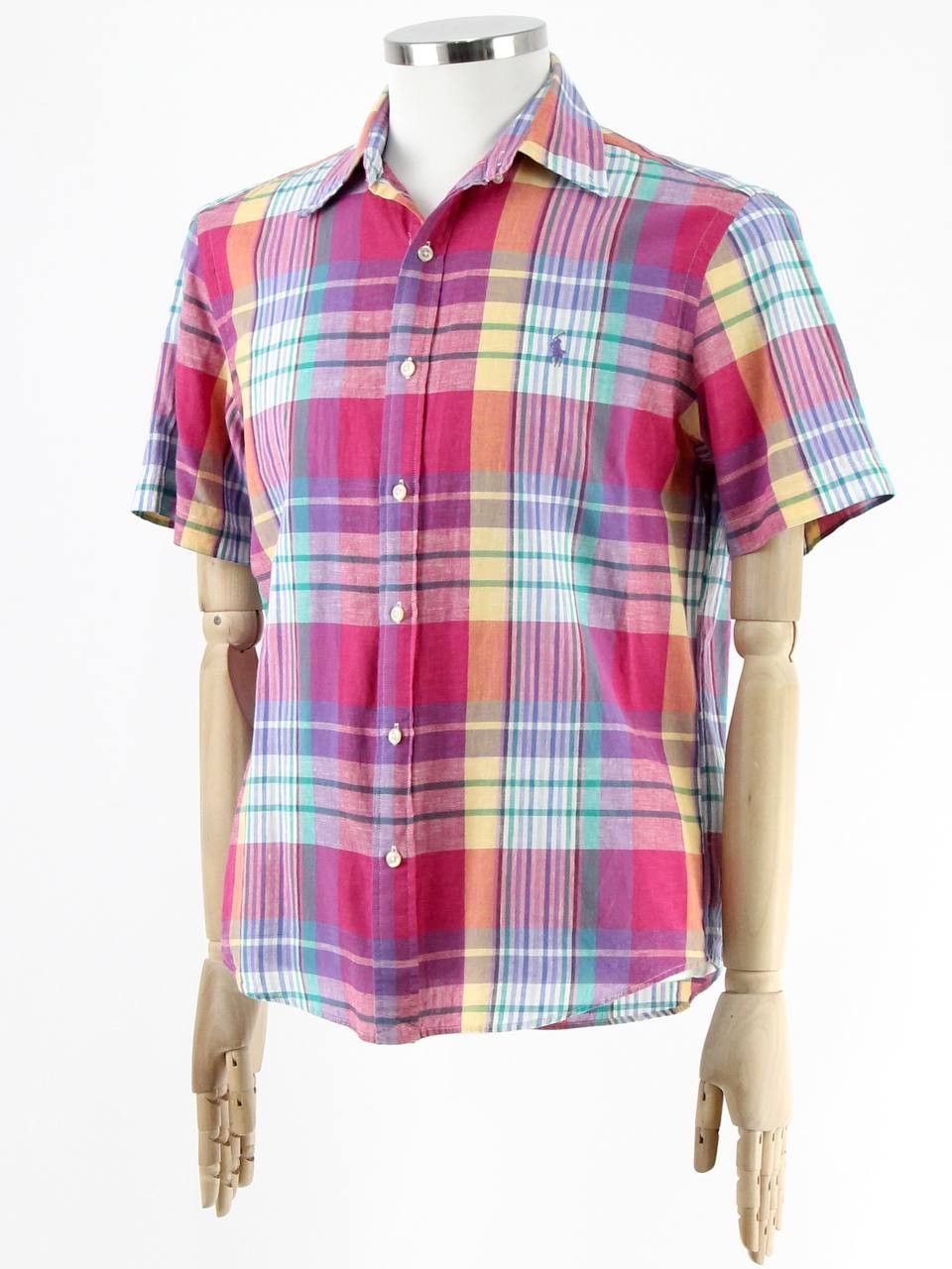 Polo Ralph Lauren POLO RALPH LAUREN Lightweight cotton checkered shirt Size US M / EU 48-50 / 2 - 2 Thumbnail