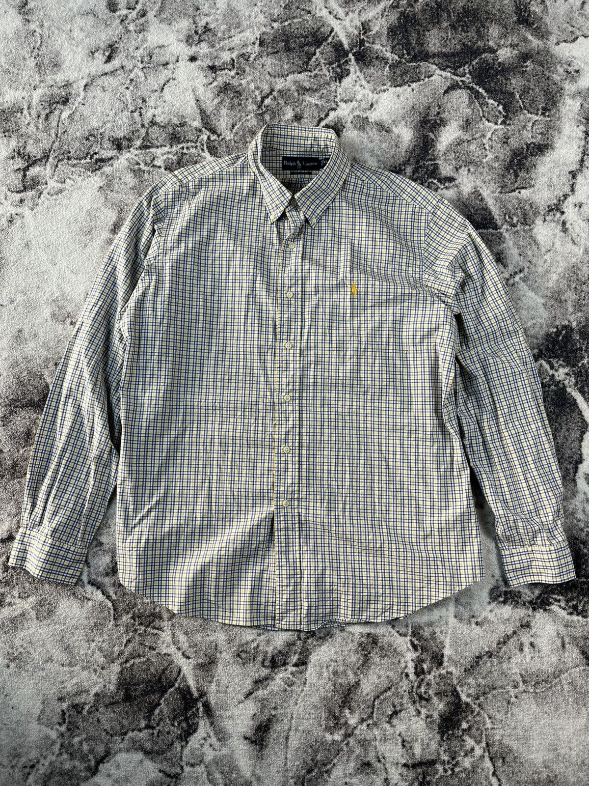 Polo Ralph Lauren Ralph Lauren Custom Fit Check Shirt XL Size US XL / EU 56 / 4 - 1 Thumbnail