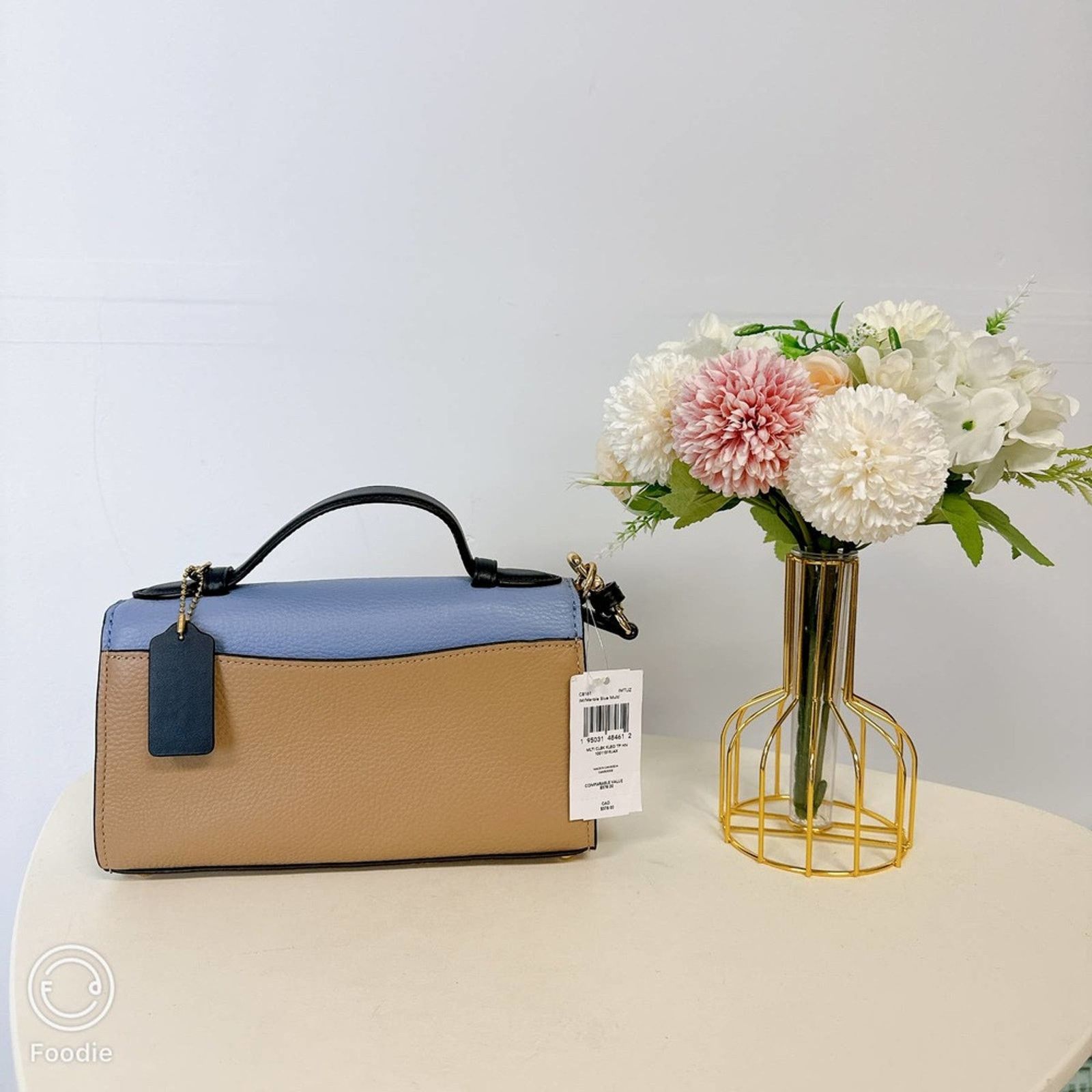 Coach Coach C8161 Kleo Top Handle In Colorblock In Marble Blue Size ONE SIZE - 3 Thumbnail