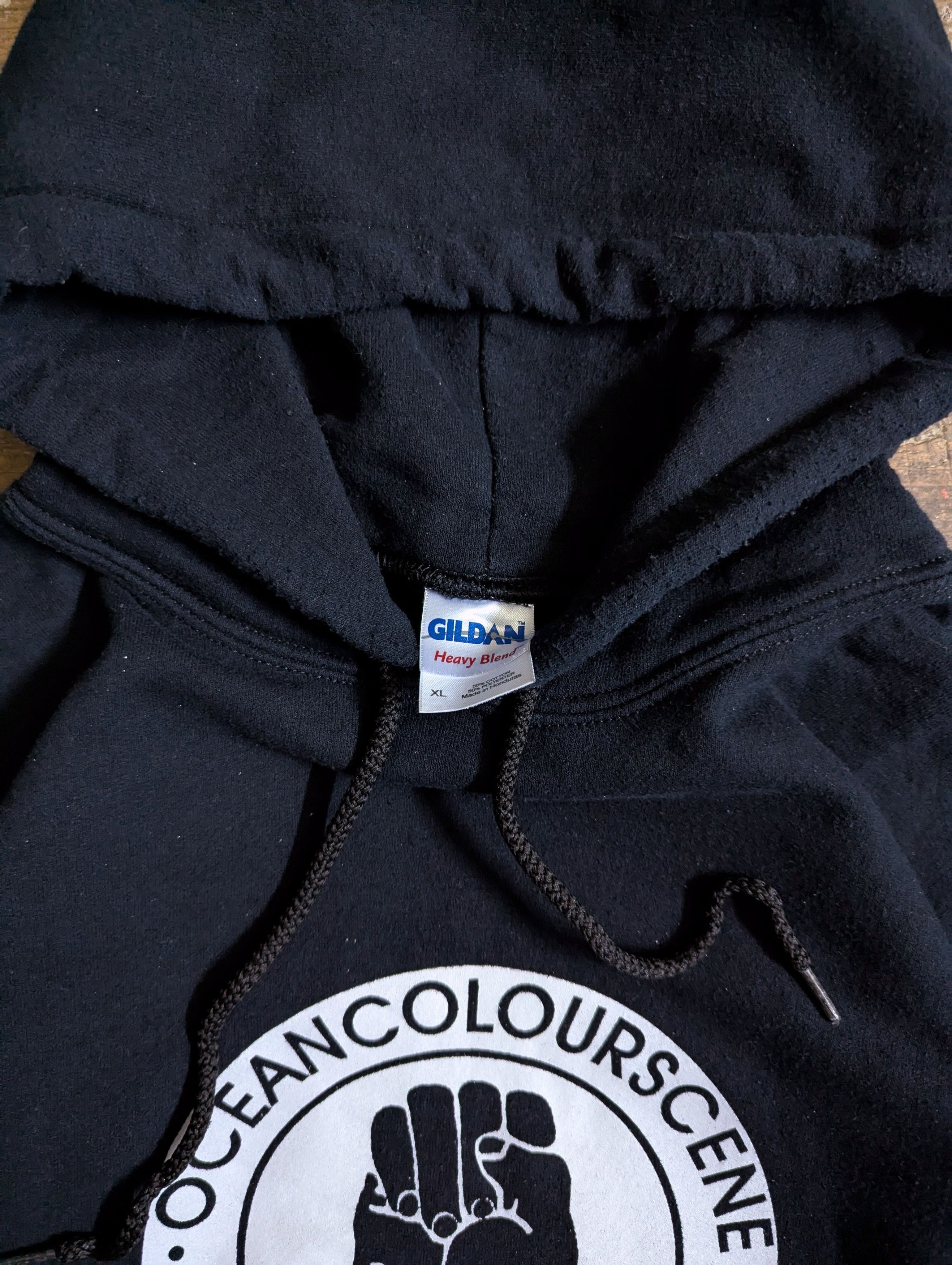 Band Tees Rare! 00s Ocean Colour Scene Fist Logo Hoodie Size US XL / EU 56 / 4 - 4 Thumbnail