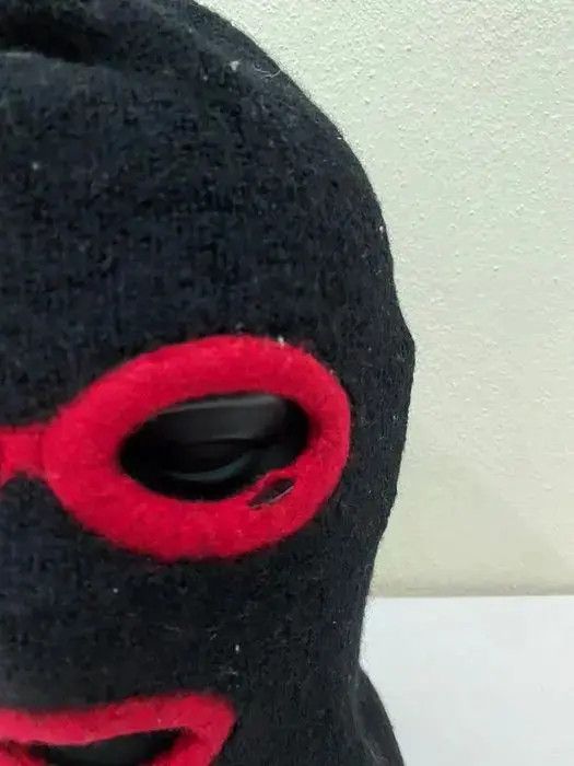 Japanese Brand × Vintage Japanese Brand Masked Balaclava Beanie Hat Size ONE SIZE - 4 Thumbnail
