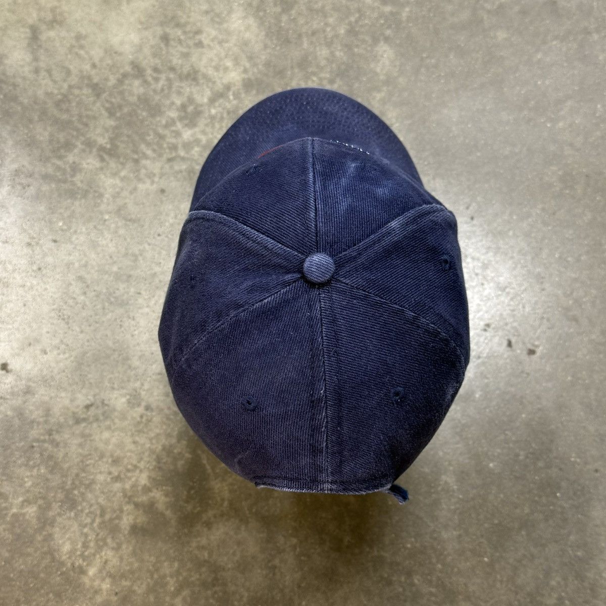 Vintage No Spin American Flag Distressed Hat Strapback Vintage Cap Size ONE SIZE - 5 Thumbnail