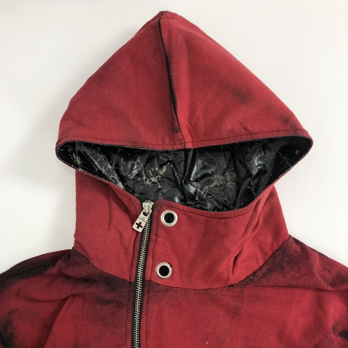 Le Grande Bleu (L.G.B.) 2000s Bernings Sho Asymmetric Affliction Cross Lgb ZipHoodie Size US L / EU 52-54 / 3 - 5 Thumbnail