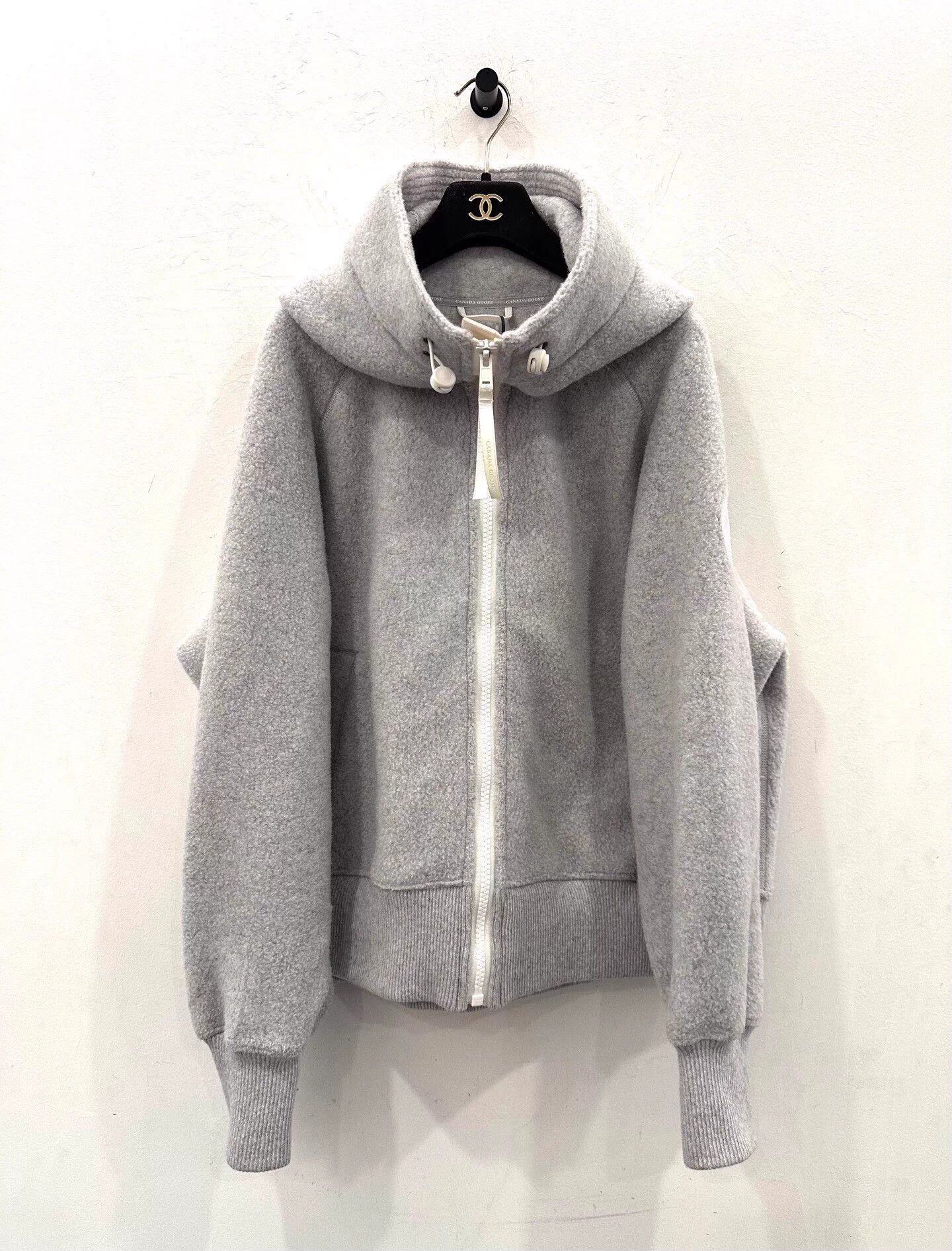 Canada Goose Canada Goose Chilliwack Wmns Grey Wool Jacket XL Size XL / US 12-14 / IT 48-50 - 1 Thumbnail