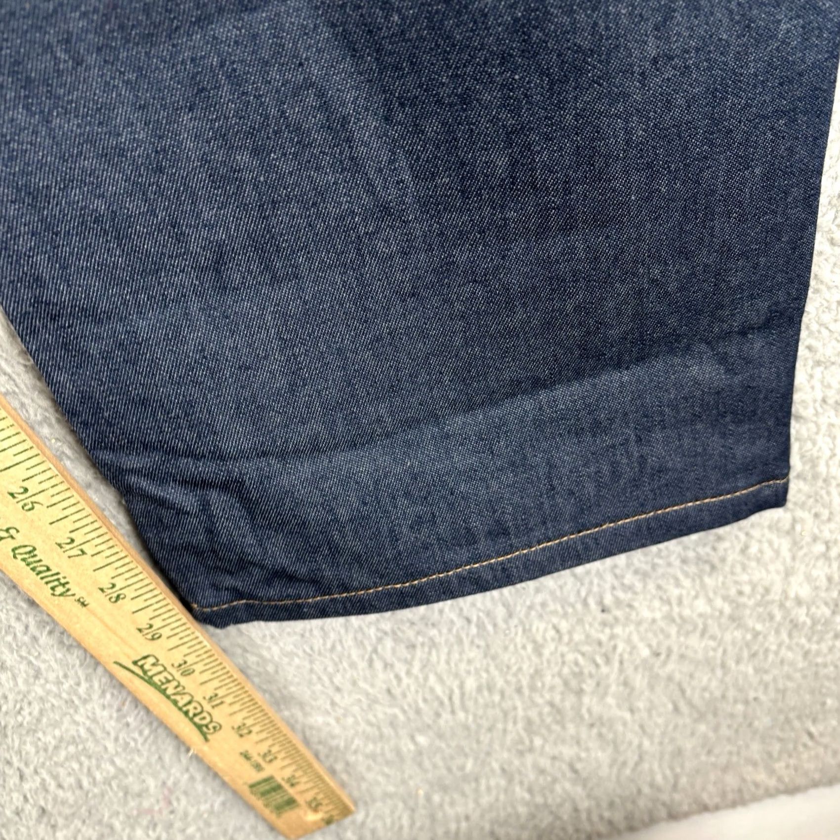 Vintage VINTAGE Big Ben Jeans Mens 38x29 Dark Blue Deadstock NEW Denim Straight Pockets USA Western Work Jeans Men Regular 29 In Inseam Size US 38 / EU 54 - 6 Thumbnail