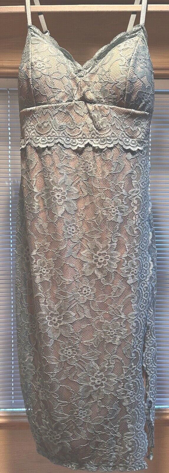 Other M Windsor Lace Dress High Slit Nwt Size M / US 6-8 / IT 42-44 - 1 Thumbnail