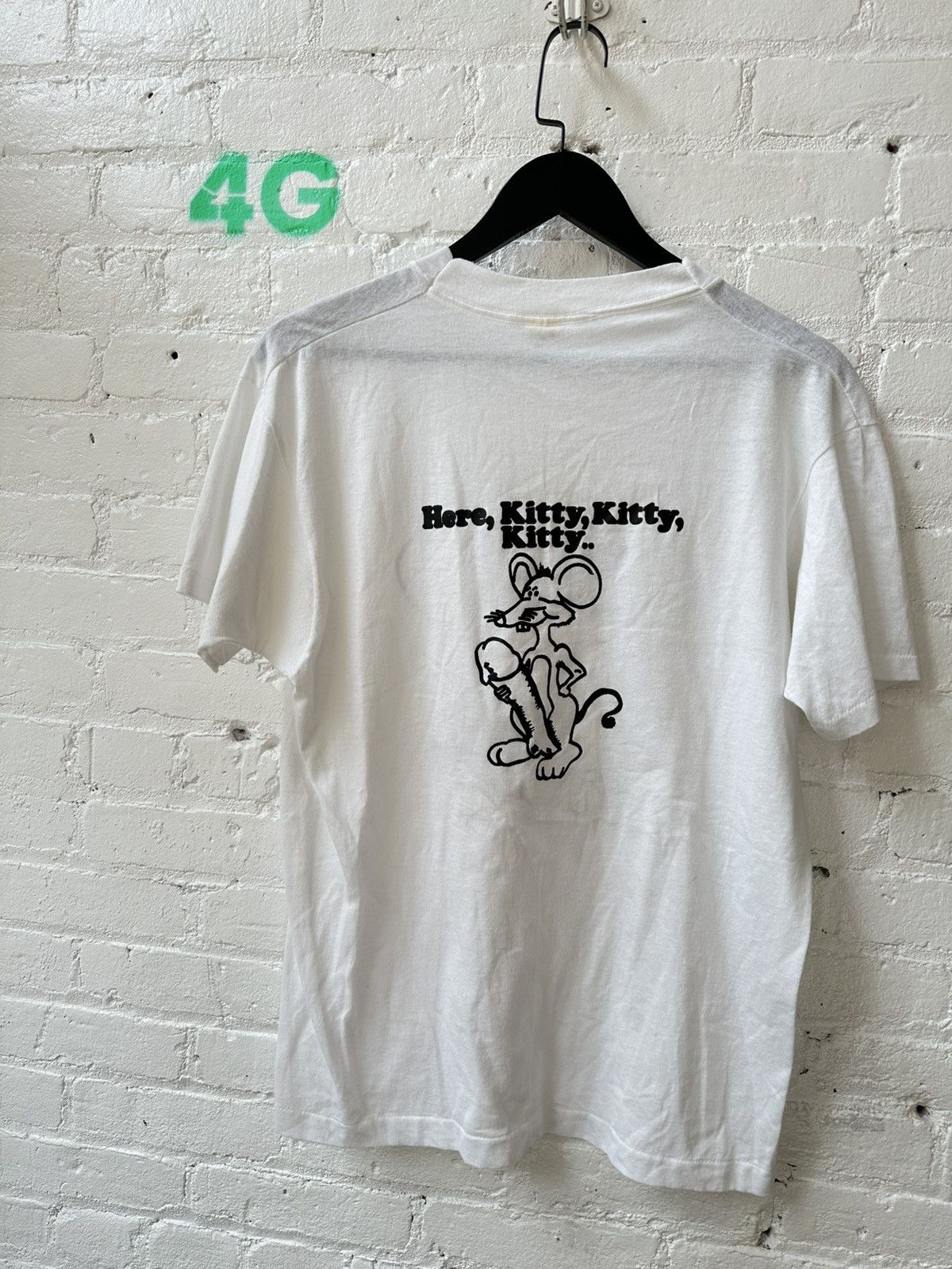 Vintage KNOCK IT OFF ASSHOLE IM A FRENCH FRY VINTAGE T Size US L / EU 52-54 / 3 - 3 Thumbnail