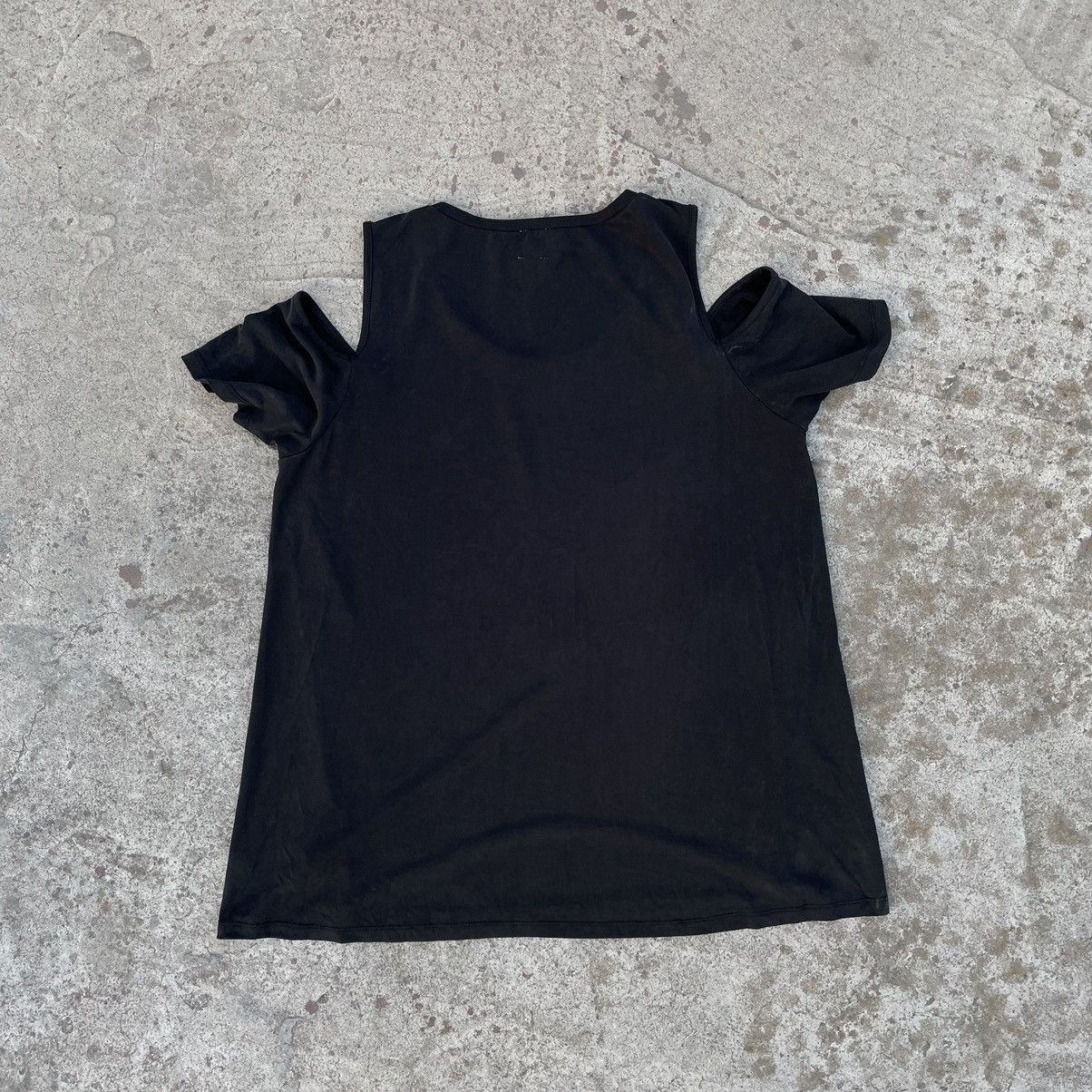 Other Vintage T-shirts Ecru Y2K 90s USA Style Avant Garde Size L / US 10 / IT 46 - 3 Thumbnail