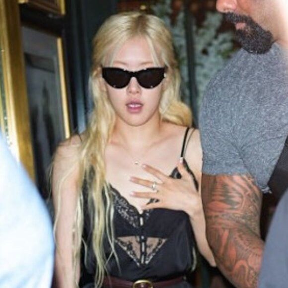 Saint Laurent Paris Saint Laurent SL M94/F 002 Sunglasses Havana Cat Eye Frame Size ONE SIZE - 2 Thumbnail
