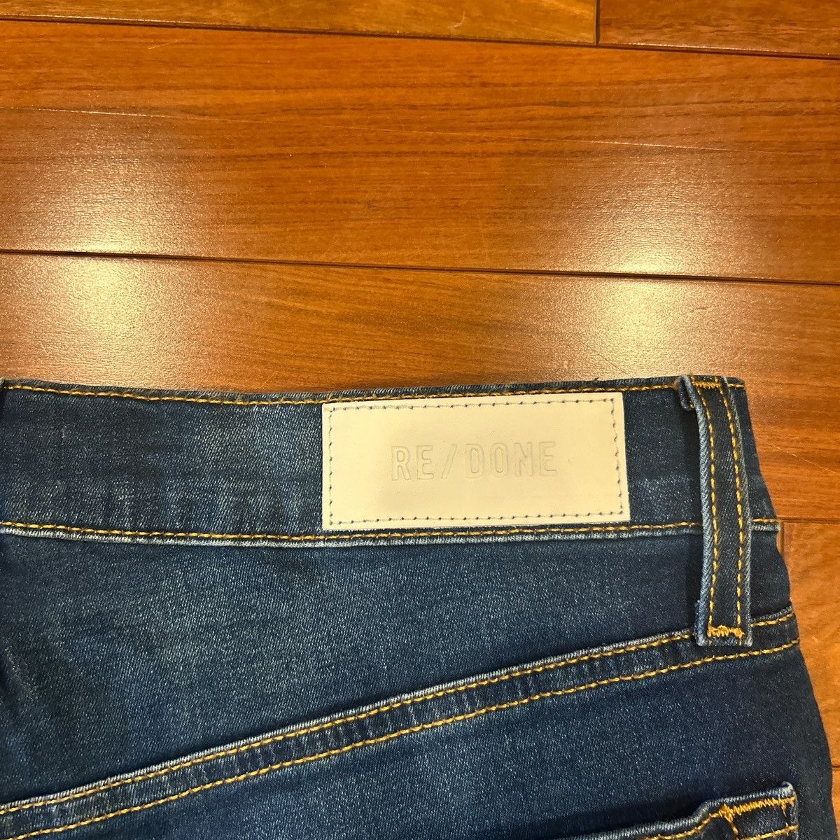 Other 30x27 ReDone 70’s Stovepipe Straight Leg Faded Jeans Size 30" / US 8 / IT 44 - 5 Thumbnail