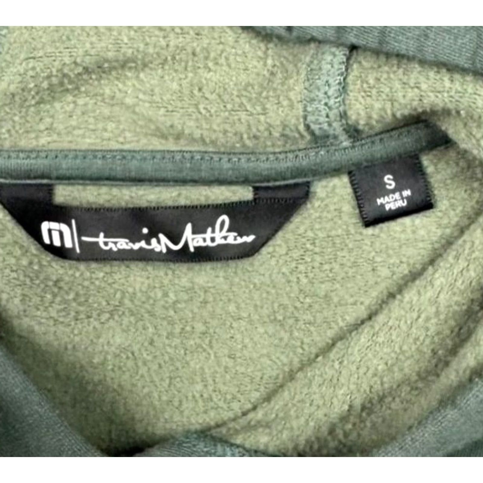 TravisMathew Travis Mathew Men’s Cotton/Blend L/S Hoodie Green • Small Hoodie Mens Small Green Cotton/Modal blend Pullover Hooded Vintage: No Size US S / EU 44-46 / 1 - 2 Thumbnail
