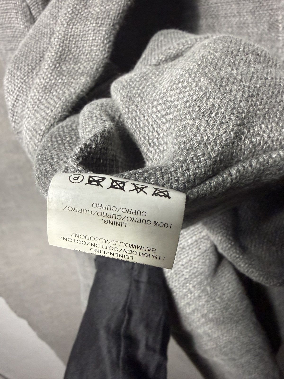 Kris Van Assche Kris Van Assche 2011SS Fly Front Linen Jacket Size US S / EU 44-46 / 1 - 8 Thumbnail