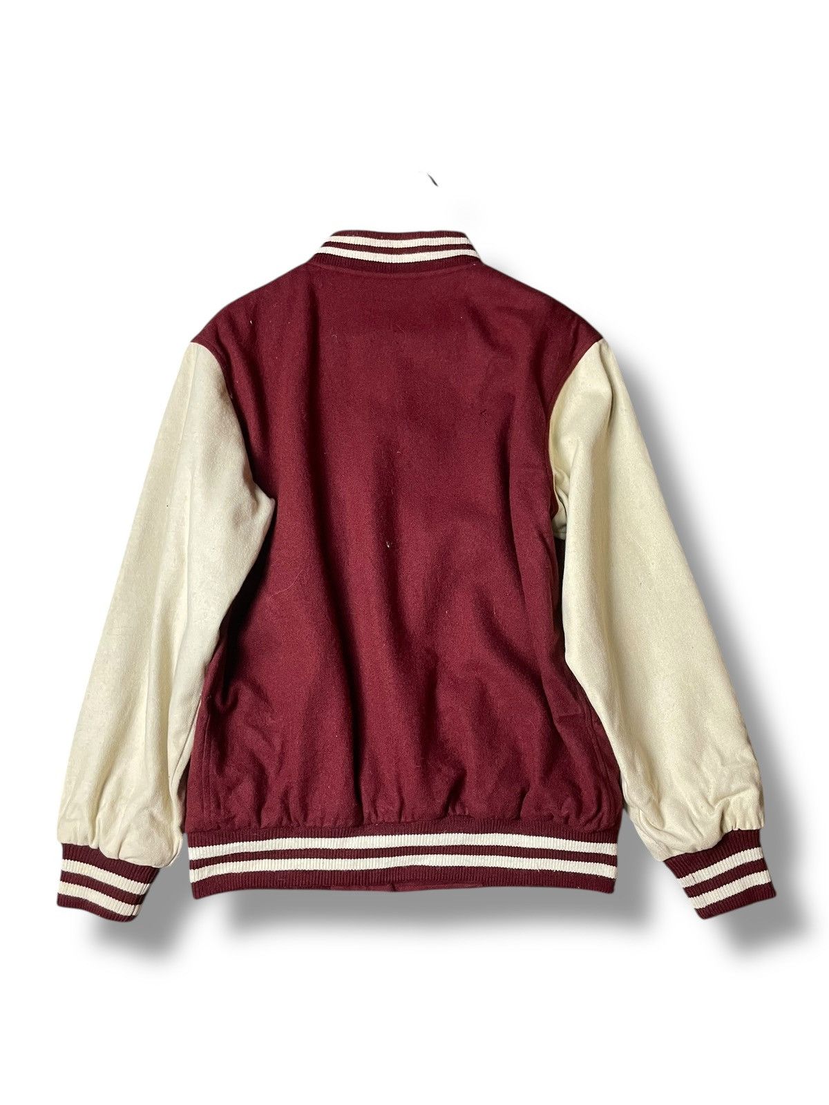 Japanese Brand × Vintage Vintage Mr Soro Embroidered Logo Varsity Jacket (112) Size US L / EU 52-54 / 3 - 6 Thumbnail