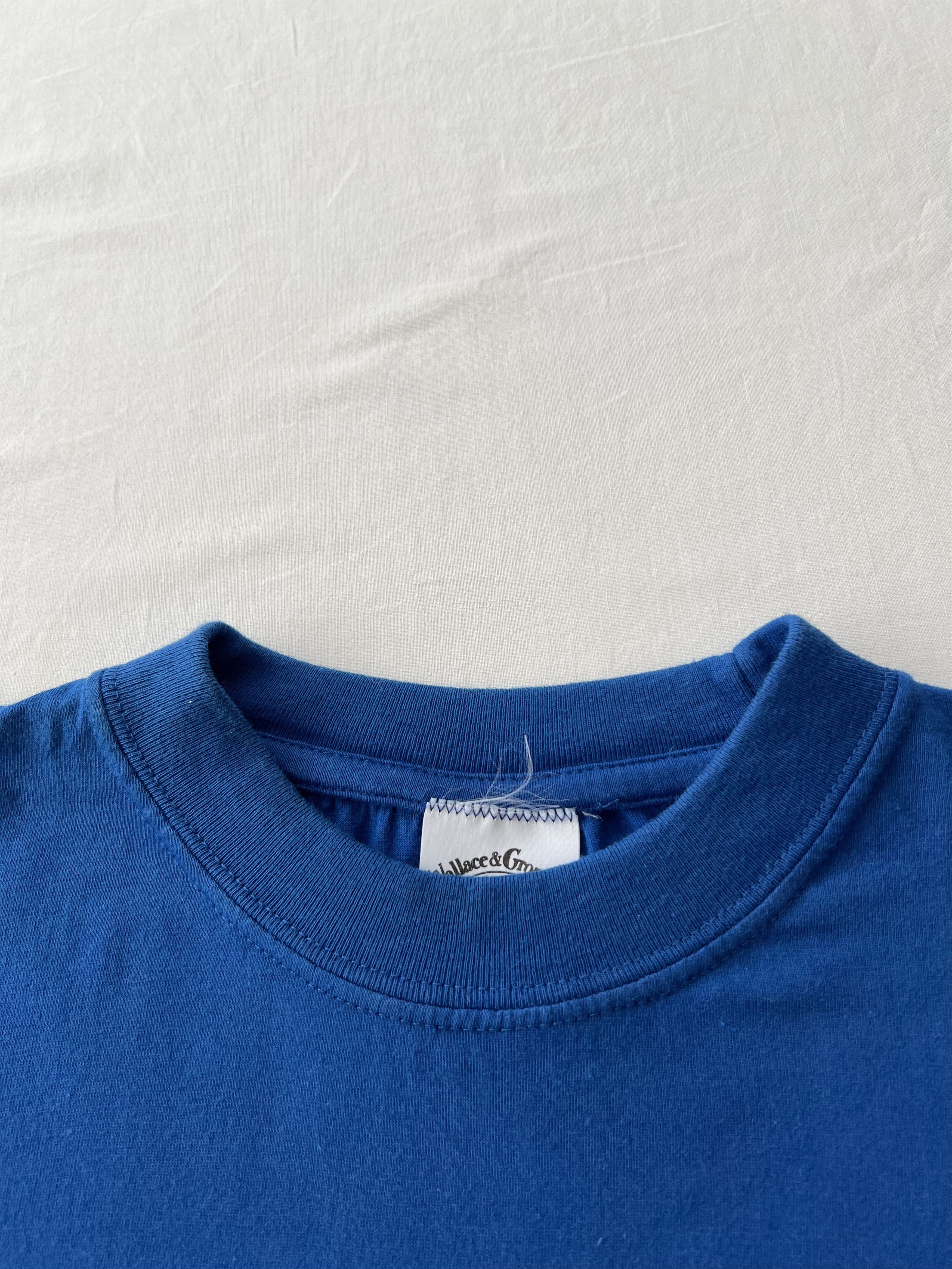 Cartoon Network Vintage 1989 Wallace and Gromit Cartoon Blue T-shirt Size US XL / EU 56 / 4 - 9 Thumbnail