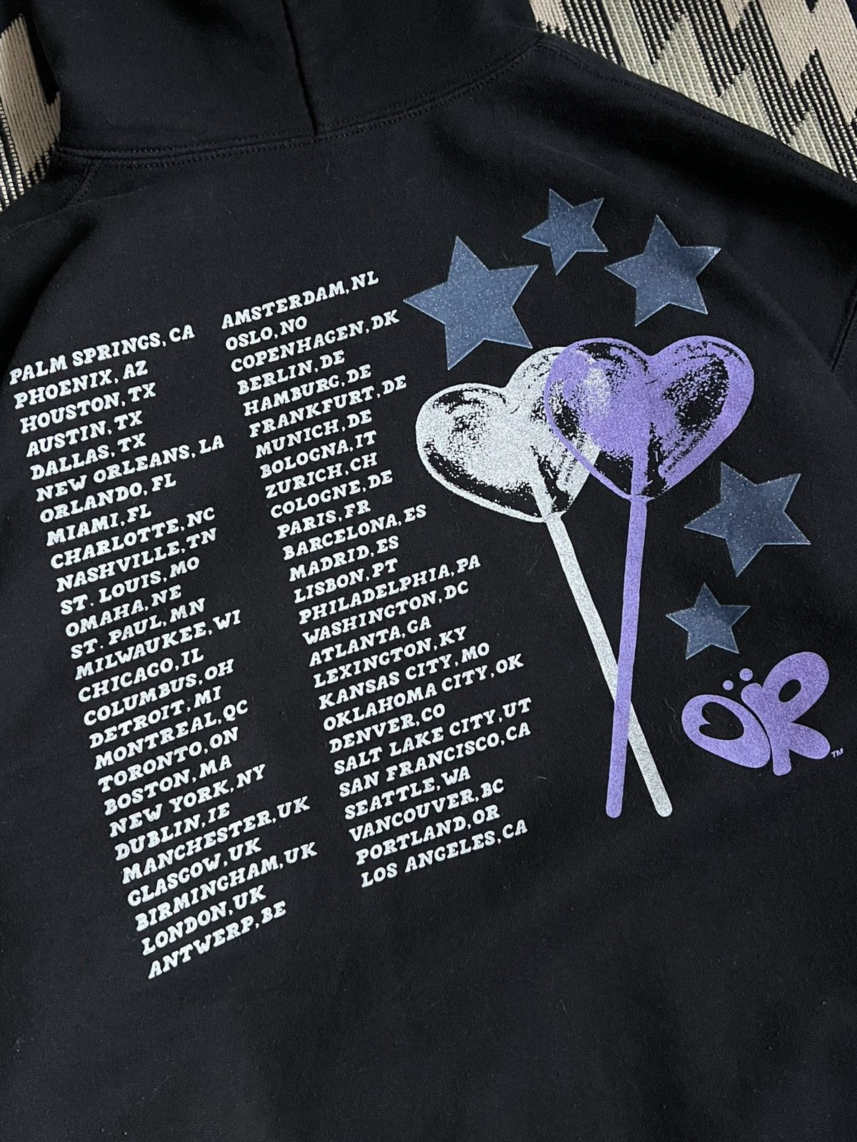 Band Tees Olivia Rodrigo Guts World Tour Live Exclusive Hype Hoodie Size L / US 10 / IT 46 - 9 Thumbnail