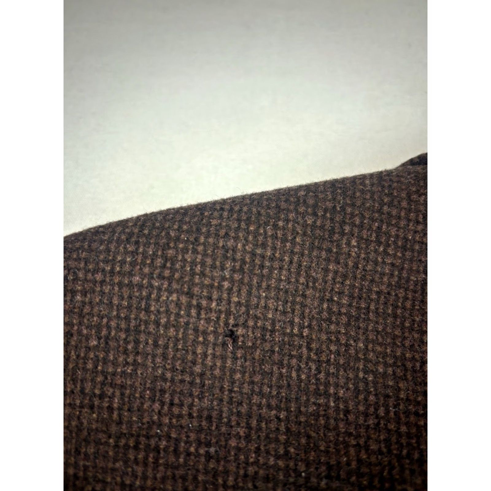 Hugo Boss VINTAGE Hugo Boss Loro Piana Blazer Mens 46L Long Brown Wool 3 Button Sport Coat Dry Clean Only Size 46R - 7 Thumbnail