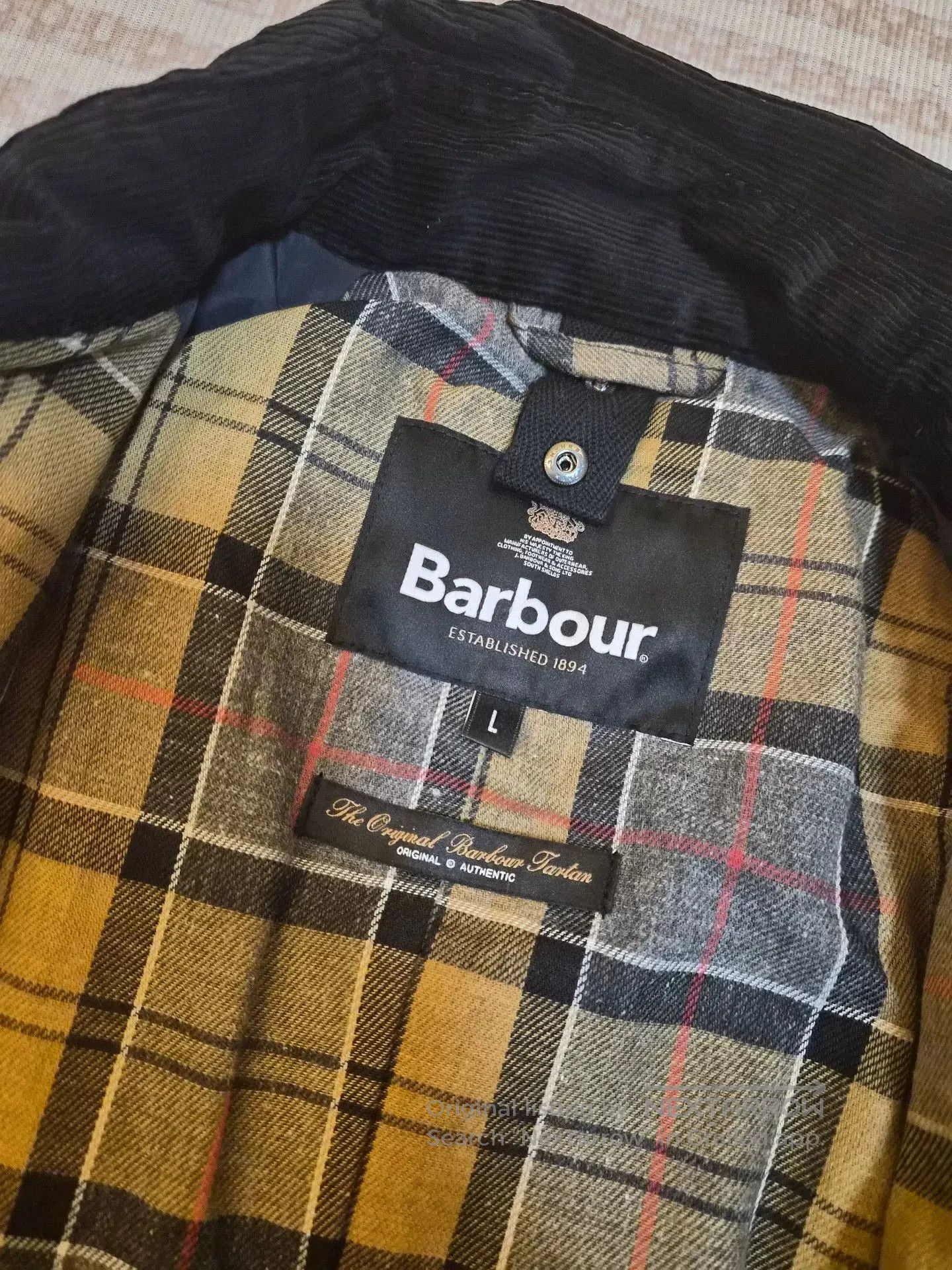 Barbour Barbour Men's Waxed Jacket. Size US M / EU 48-50 / 2 - 6 Thumbnail