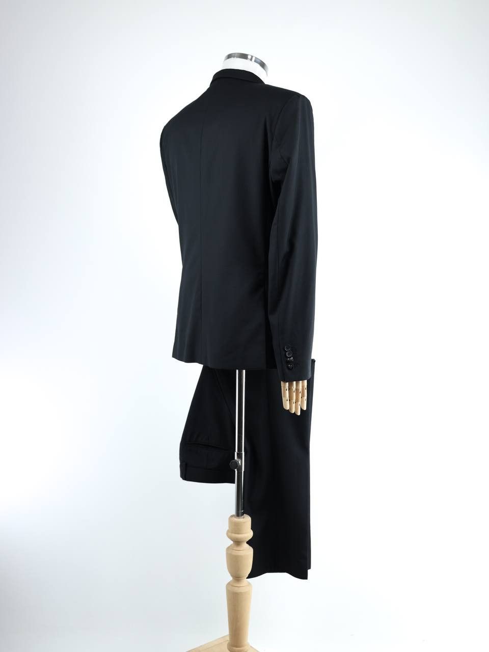 The Kooples THE KOOPLES Black striped wool suit Classic fit Size 52R - 4 Thumbnail