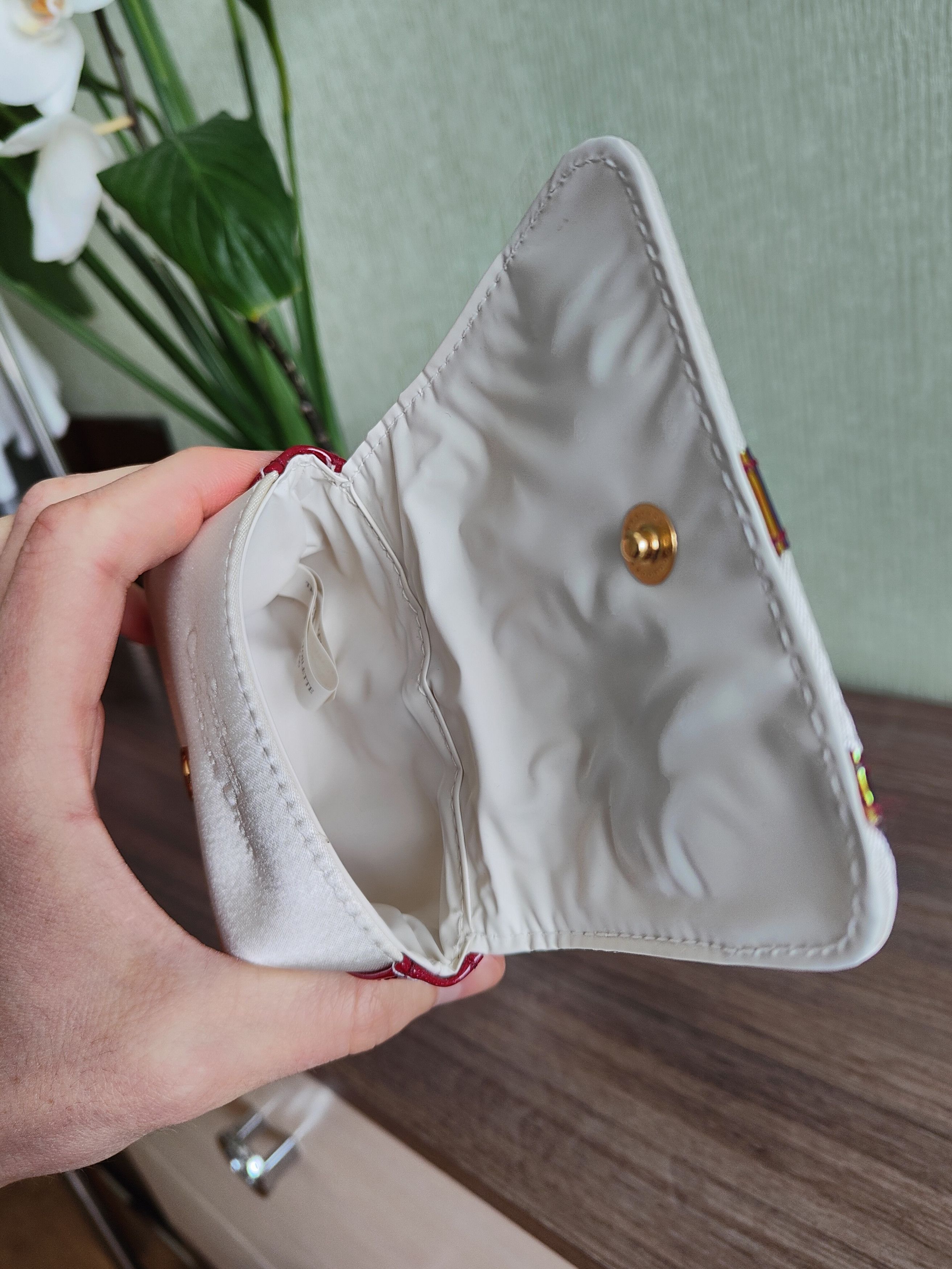Christian Dior Monsieur Christian Dior Small Wallet Clutch Cosmetic Bag Make Up CD Size ONE SIZE - 6 Thumbnail