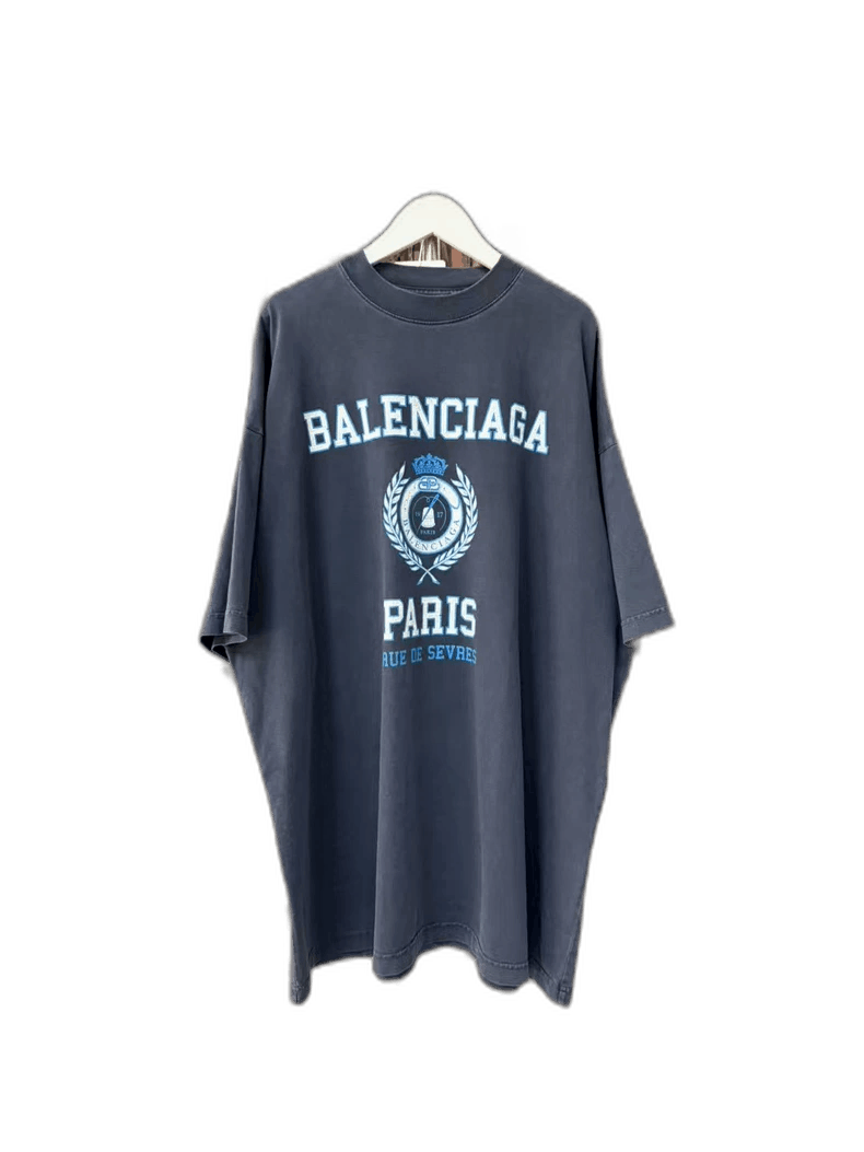 Balenciaga Balenciaga Paris Short Sleeve TShirt-2505 Size US S / EU 44-46 / 1 - 1 Thumbnail