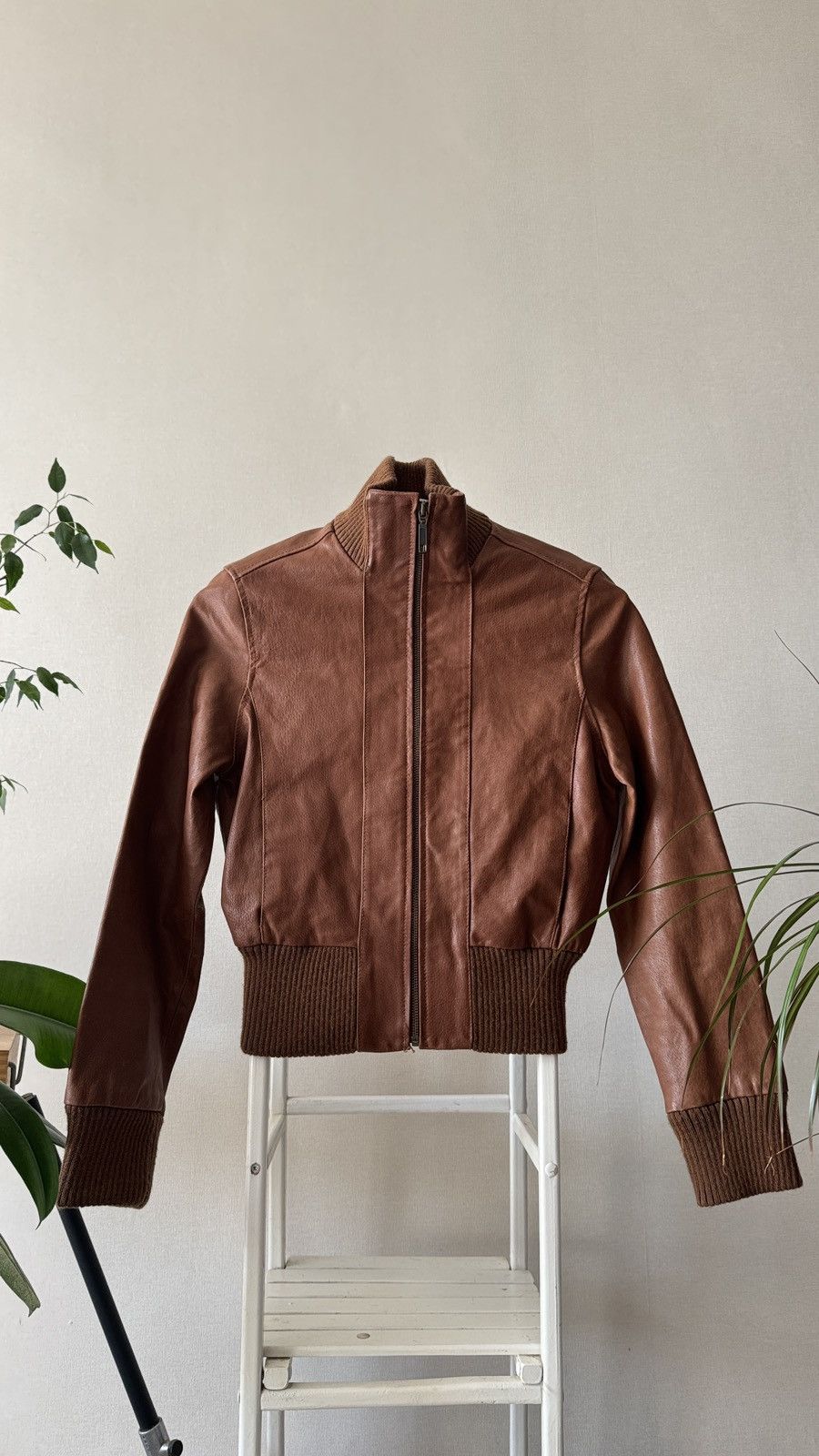 Genuine Leather Vintage Leather Jacket Size US XS / EU 42 / 0 - 1 Thumbnail