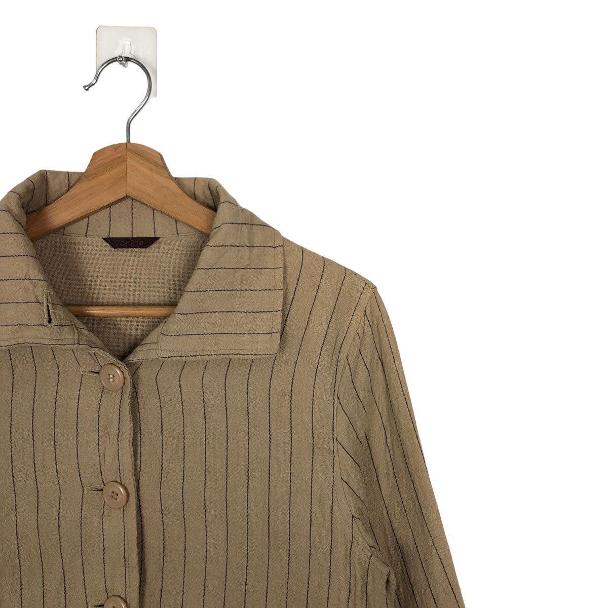 Issey Miyake 🔥VINTAGE PIN STRIPE BOMBER JACKET TORINO ISSEY MIYAKE Size US M / EU 48-50 / 2 - 5 Thumbnail