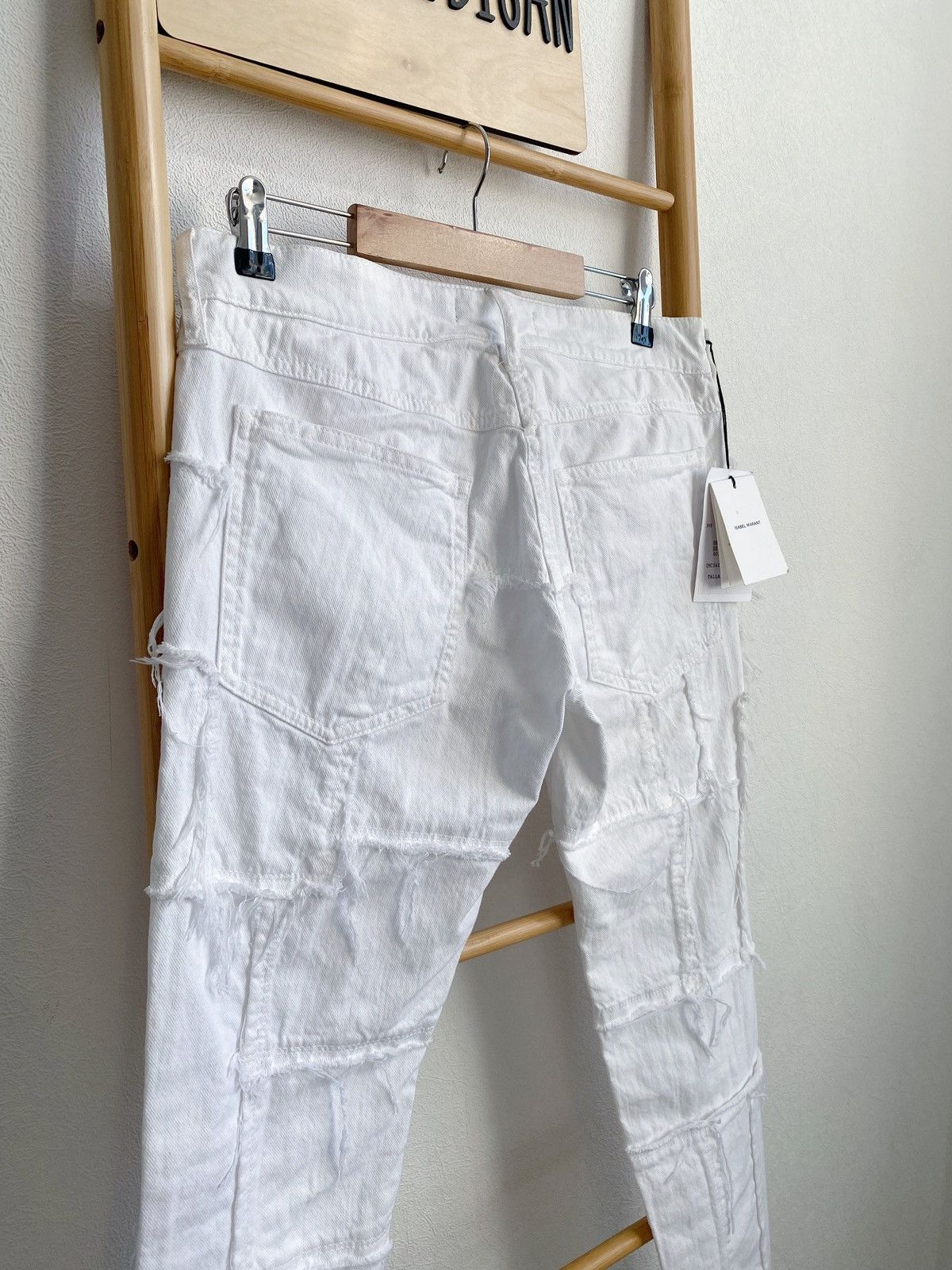 Isabel Marant Isabel Marant White Jeans Size 25" / US 0 / IT 36 - 7 Thumbnail