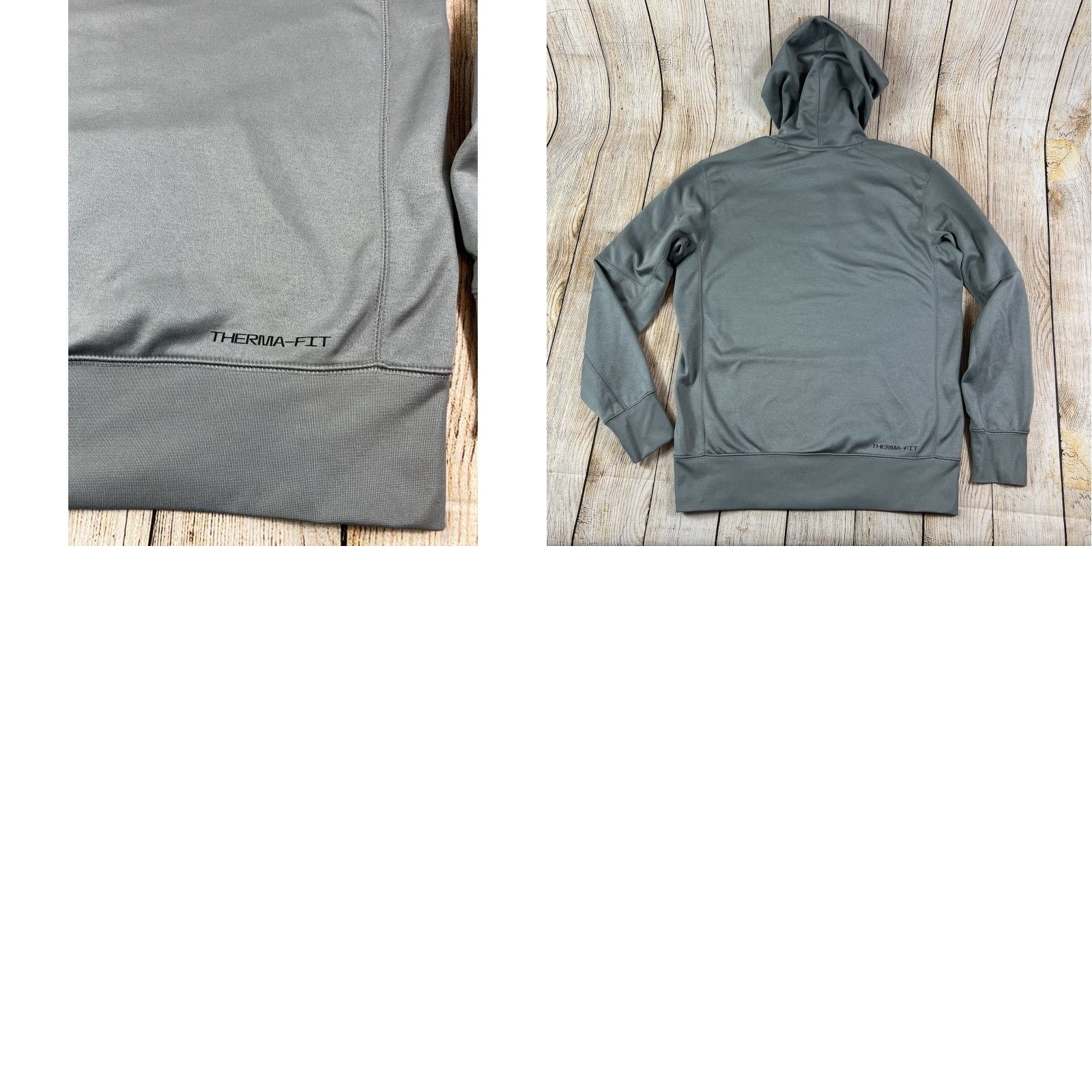 Nike Mens Nike Baseball Hoodie Therma Fit Training Sweatshirt Gray Size Medium Size US M / EU 48-50 / 2 - 8 Thumbnail