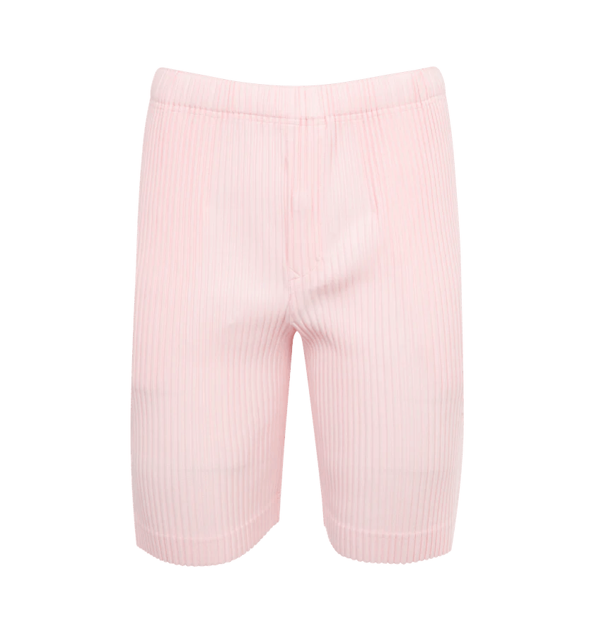 Issey Miyake o1h1sh11224 Shorts in Light Pink Size US 32 / EU 48 - 1 Thumbnail