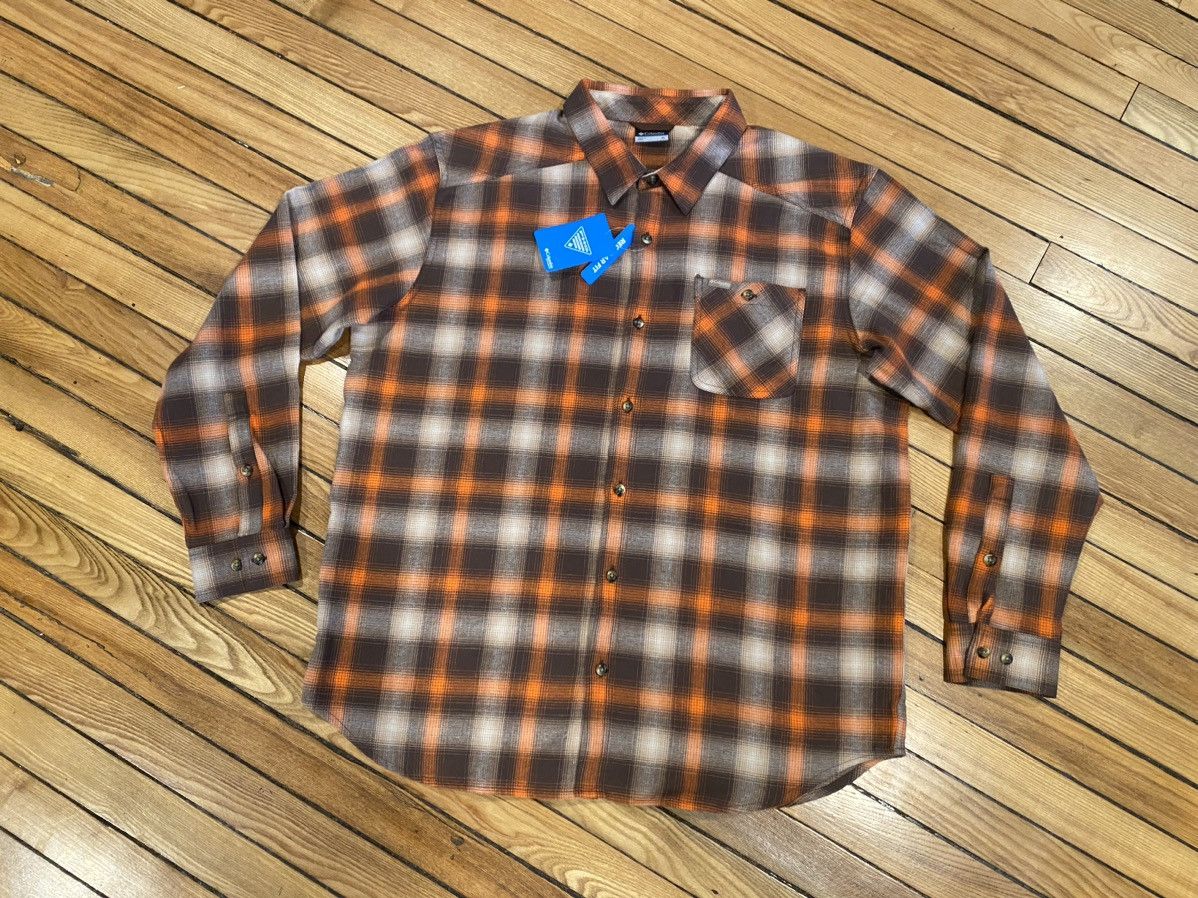 Columbia Colombia “phg” hinting long sleeve buttonup flannel shirt xl Size US XL / EU 56 / 4 - 2 Thumbnail