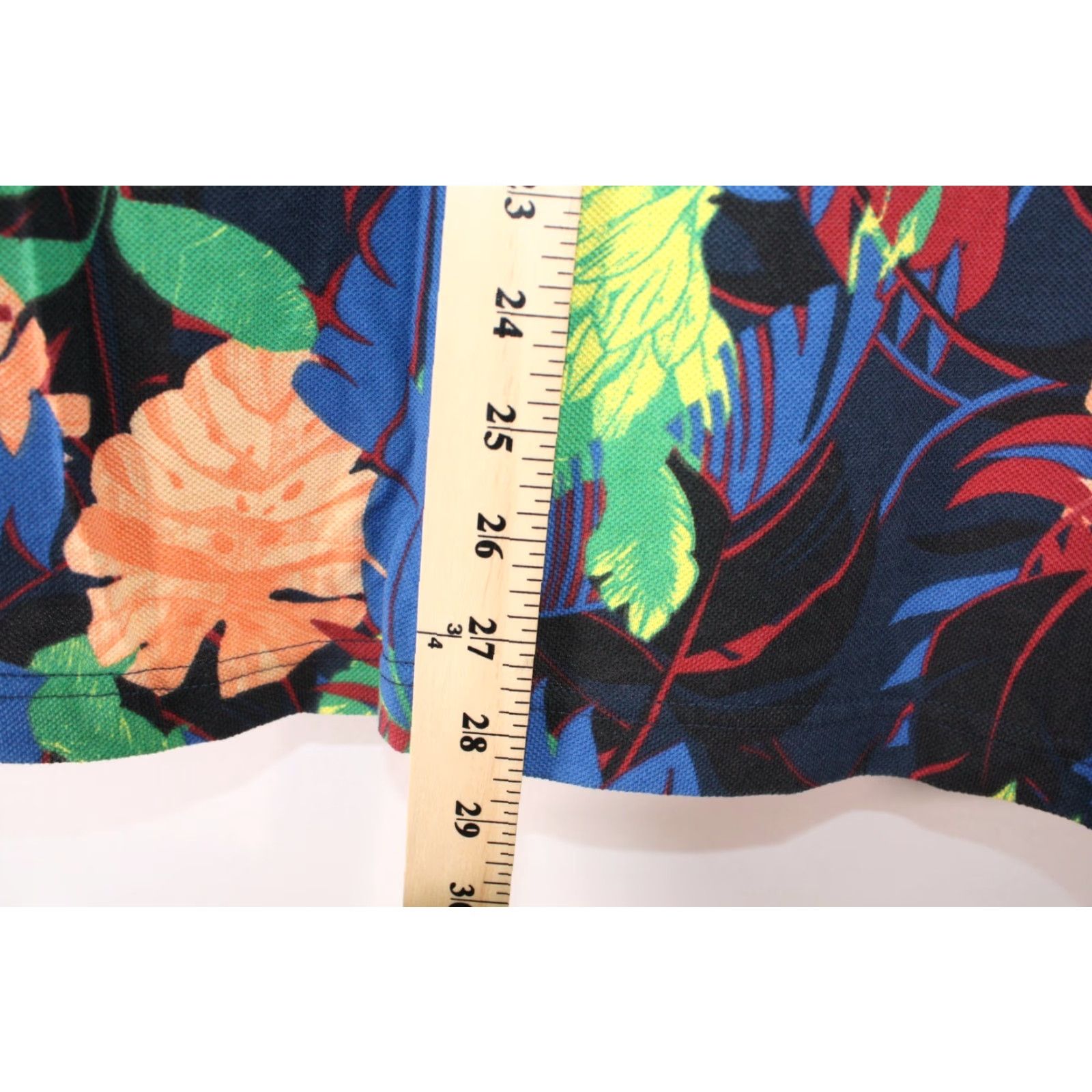 Vintage Mens Blue Floral Polo Shirt Unique designs for unique Men S Size US S / EU 44-46 / 1 - 6 Thumbnail