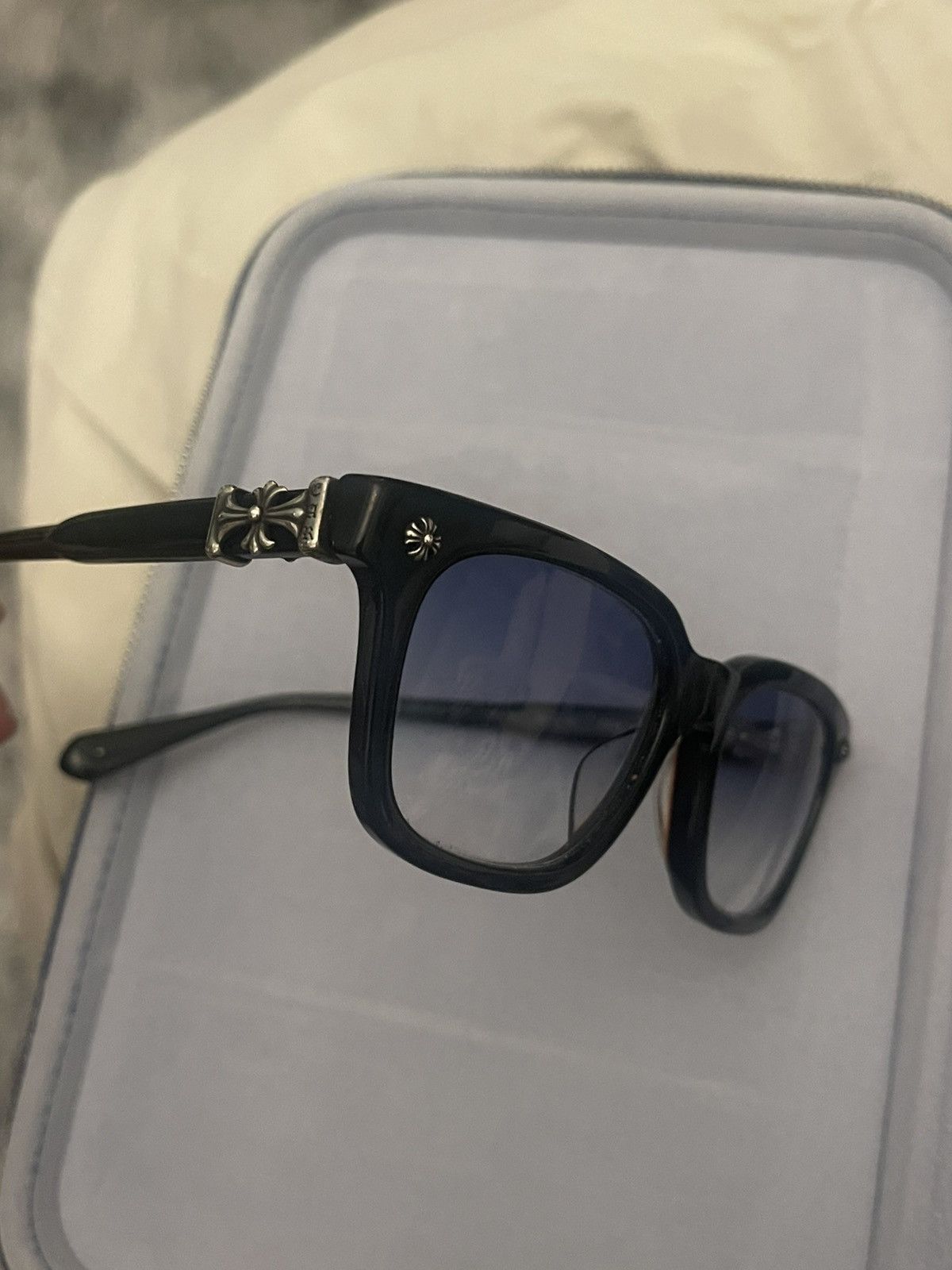 Chrome Hearts UNIQUE CHROME HEARTS SUNGLASSES Size ONE SIZE - 7 Thumbnail