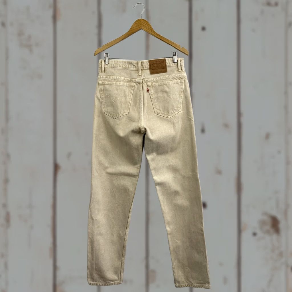 Levi's 🇺🇸 90s Vintage Levi'S 550 Made in USA Size 30X32 Beige Size US 32 / EU 48 - 1 Thumbnail