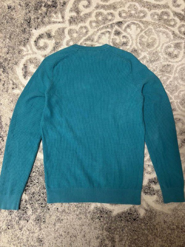 Lacoste Lacoste Knit Crewneck Sweater – Teal Blue Size: FR-3, US-S Size US S / EU 44-46 / 1 - 11 Thumbnail