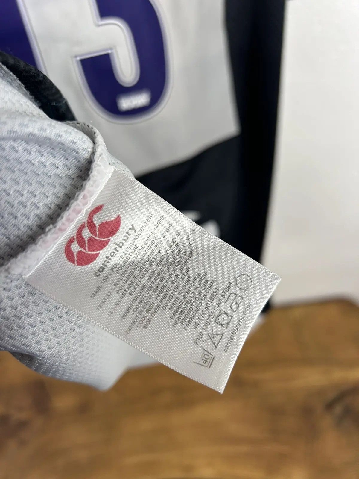 Canterbury of New Zealand Canterbury New Zealand Bath Rugby Thatchers Steph #13 Jersey Size US XXL / EU 58 / 5 - 9 Thumbnail