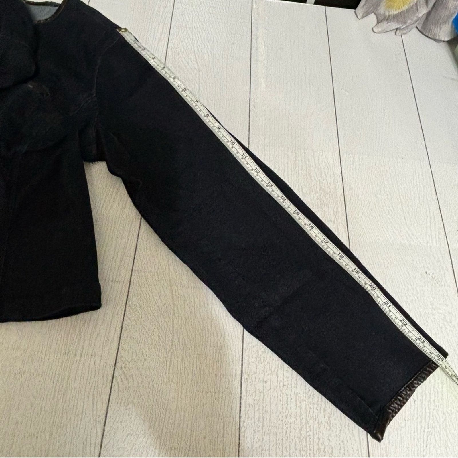 Other Jessica London Dark Wash Denim Jacket Size 16W Size XXL / US 16-18 / IT 52-54 - 10 Thumbnail