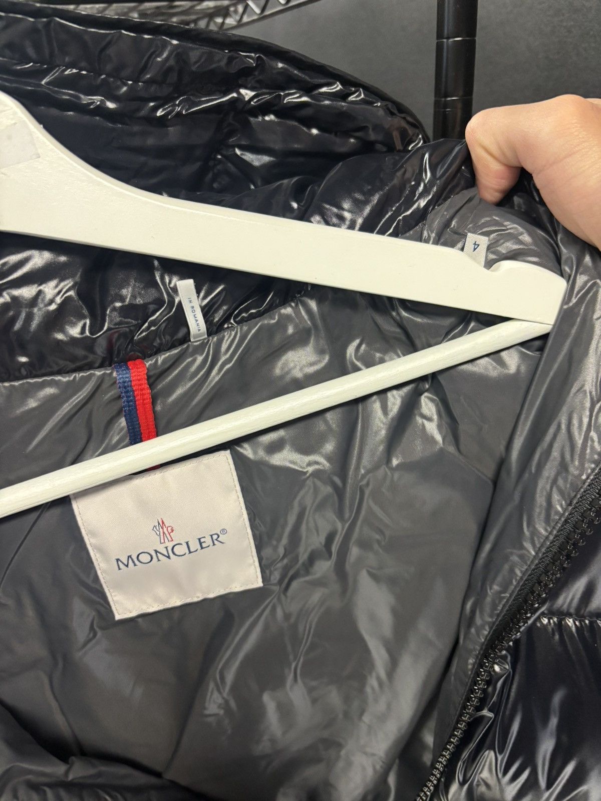 Moncler Moncler Maya Giubbotto jacket size 4 new black Size US L / EU 52-54 / 3 - 8 Thumbnail