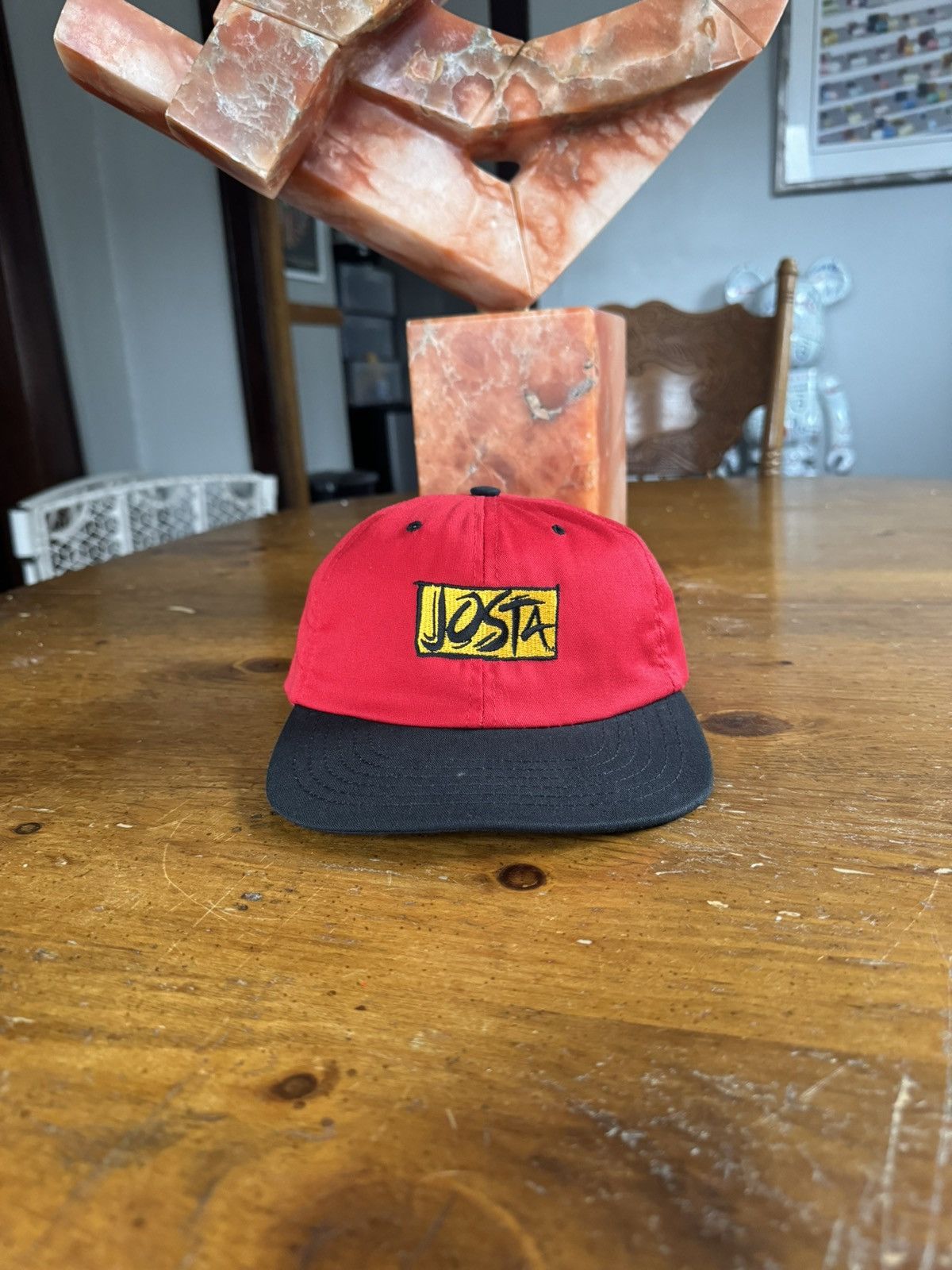 Vintage Josta Coca Cola Red Baseball Hat Strapback Vintage Trucker Size ONE SIZE - 1 Thumbnail