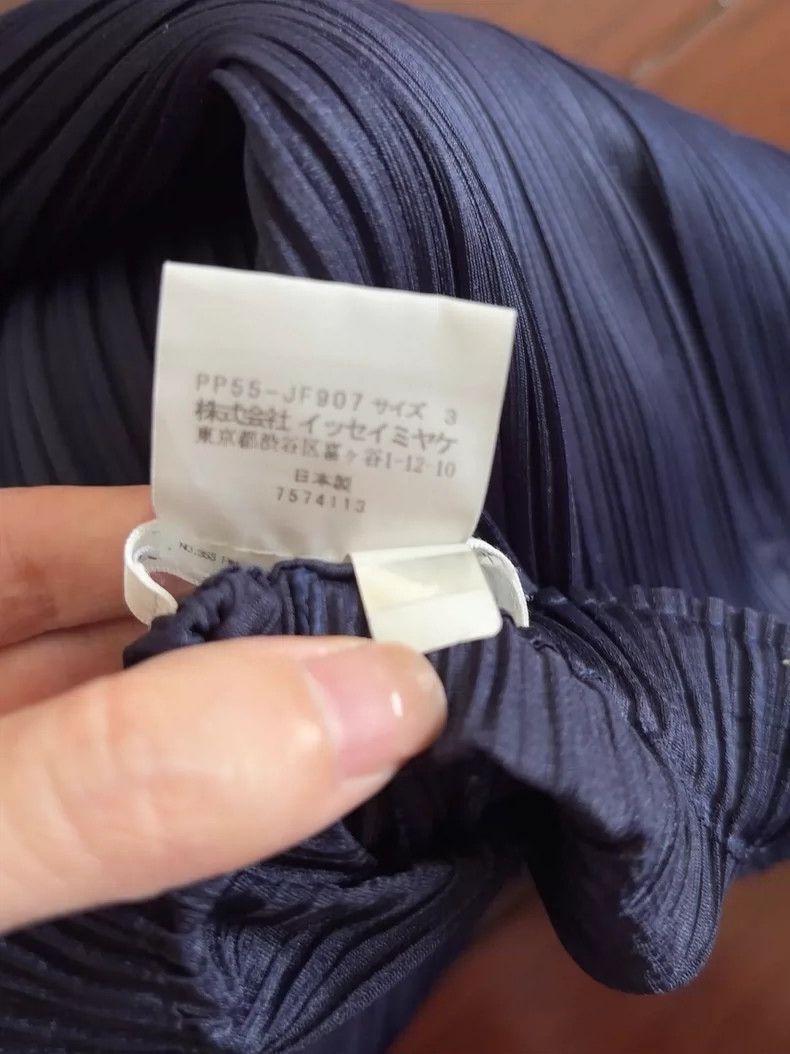 Issey Miyake issey miyake size：3 Dark blue trousers 2506-Nextarrow Size 22" - 7 Thumbnail