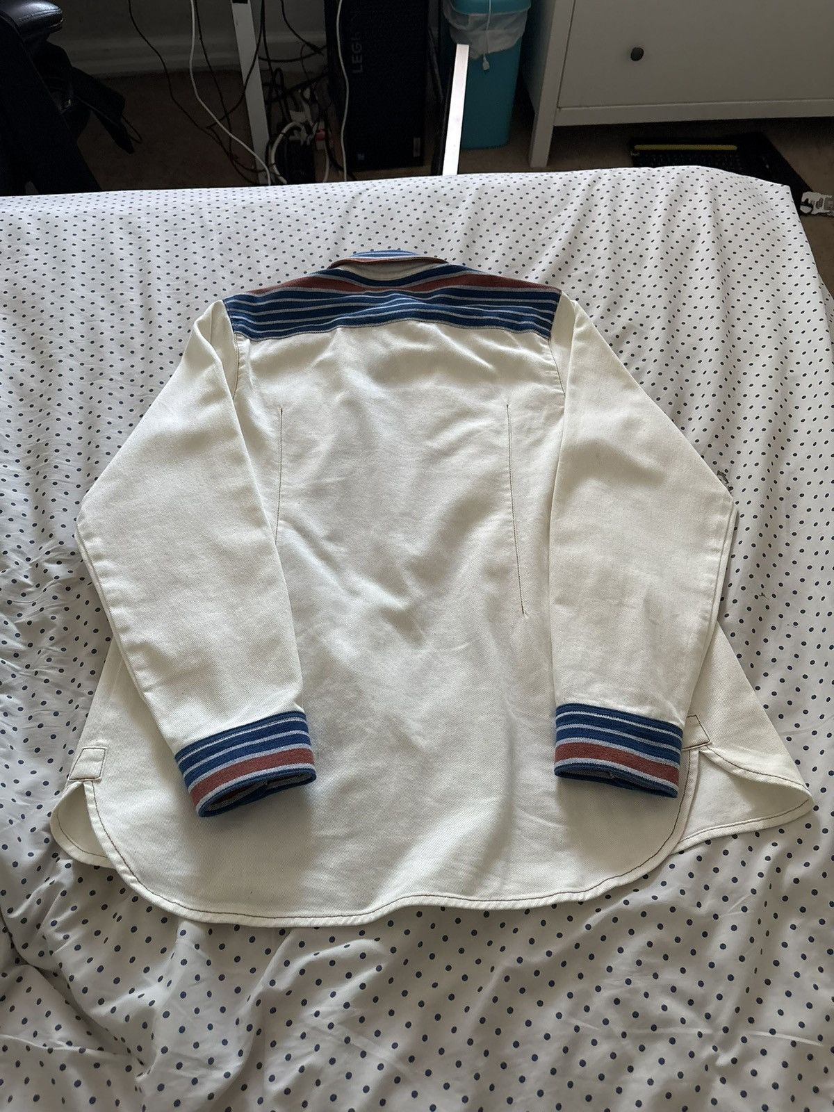 Wales Bonner Wales Bonner striped paneled shirt Size US M / EU 48-50 / 2 - 6 Thumbnail