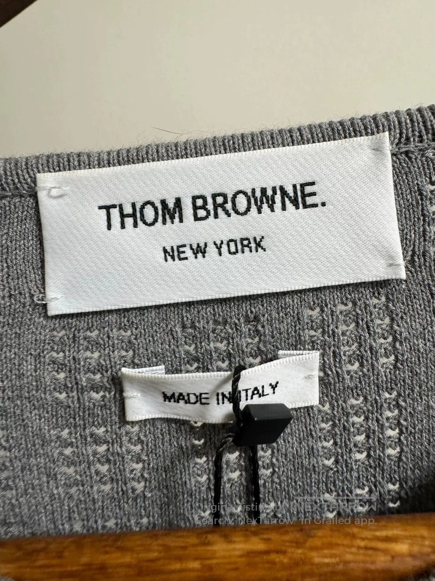 Thom Browne Thom Browne Gray Knit Cardigan Size 38. Size US S / EU 44-46 / 1 - 3 Thumbnail