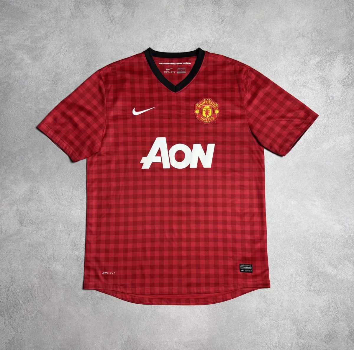 Nike Manchester United 2012 2013 Home Shirt Soccer Jersey Nike Size US L / EU 52-54 / 3 - 1 Thumbnail