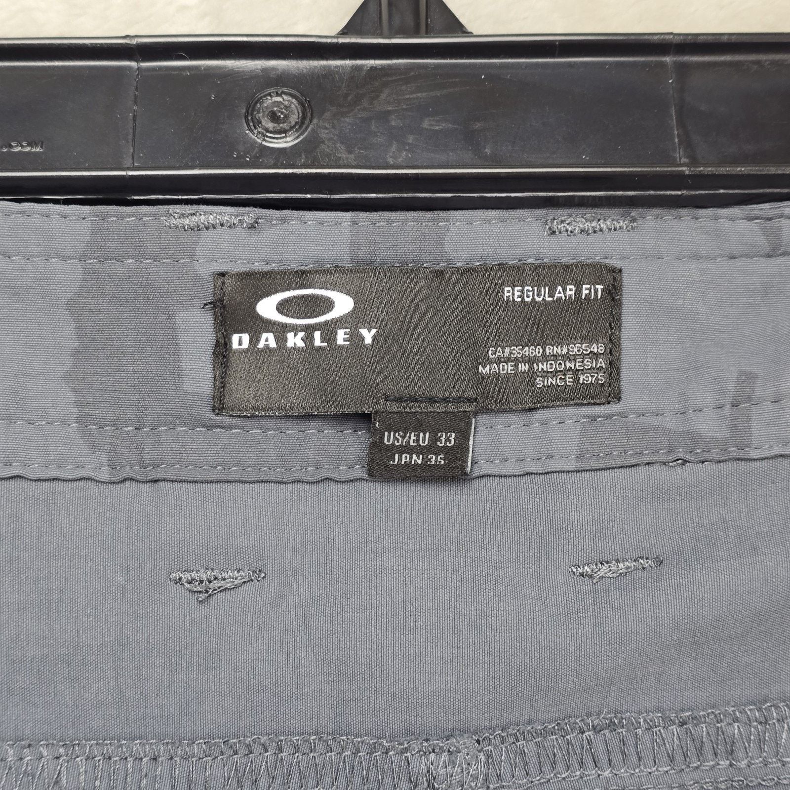 Oakley Oakley Golf Transition Ransom Short Mens 33 Gray Collage AOP Size US 33 - 4 Thumbnail